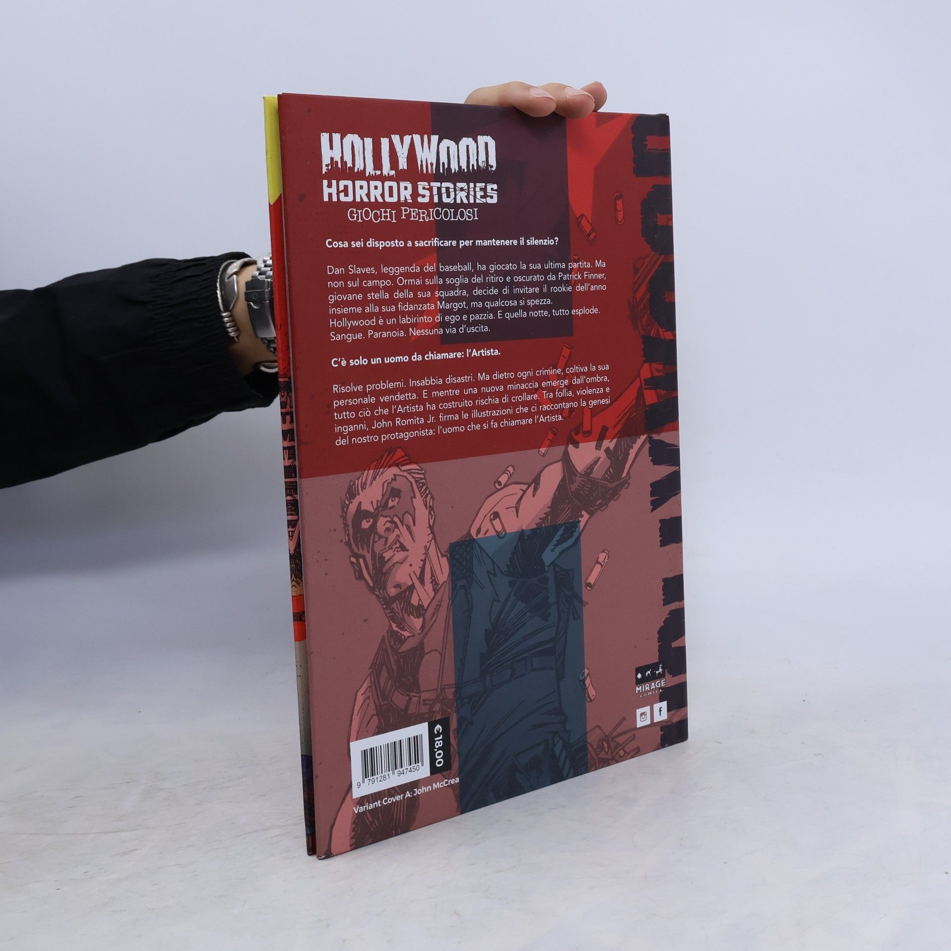 Marcantonini, Francesco Hollywood Horror Stories. Giochi pericolosi. Ediz. variant (Crime & mistery)