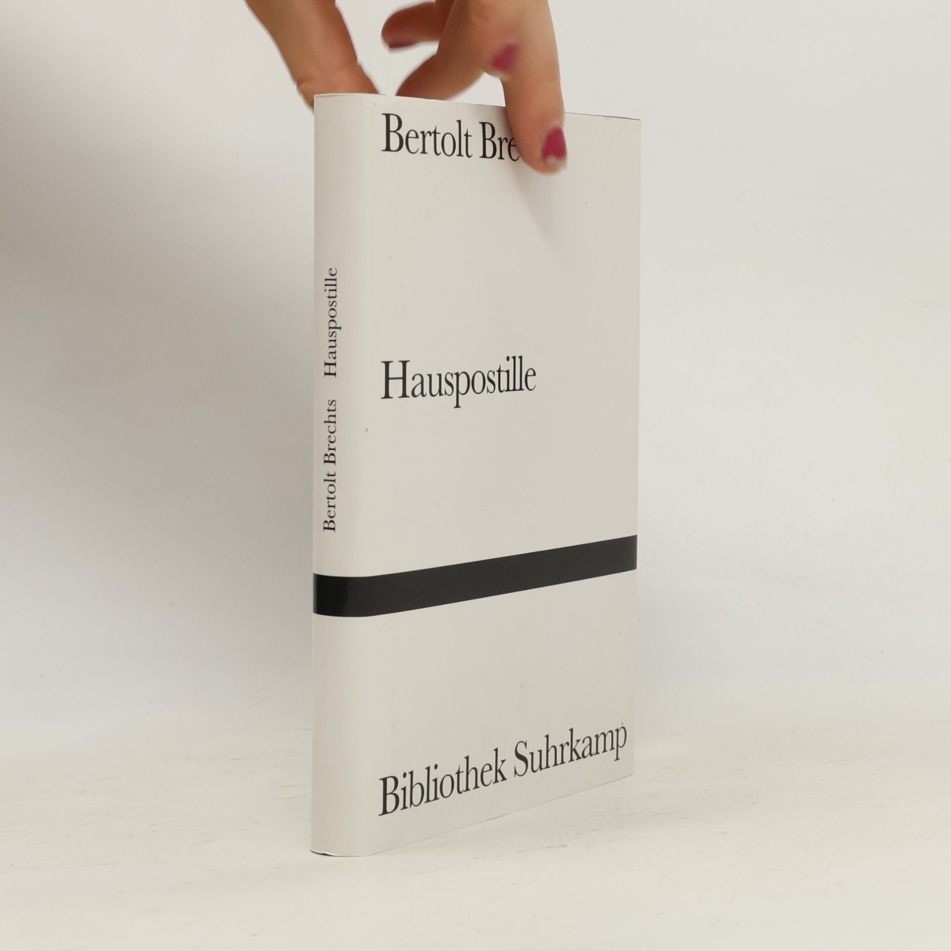 Bertolt Brecht Bertolts Brechts Hauspostille