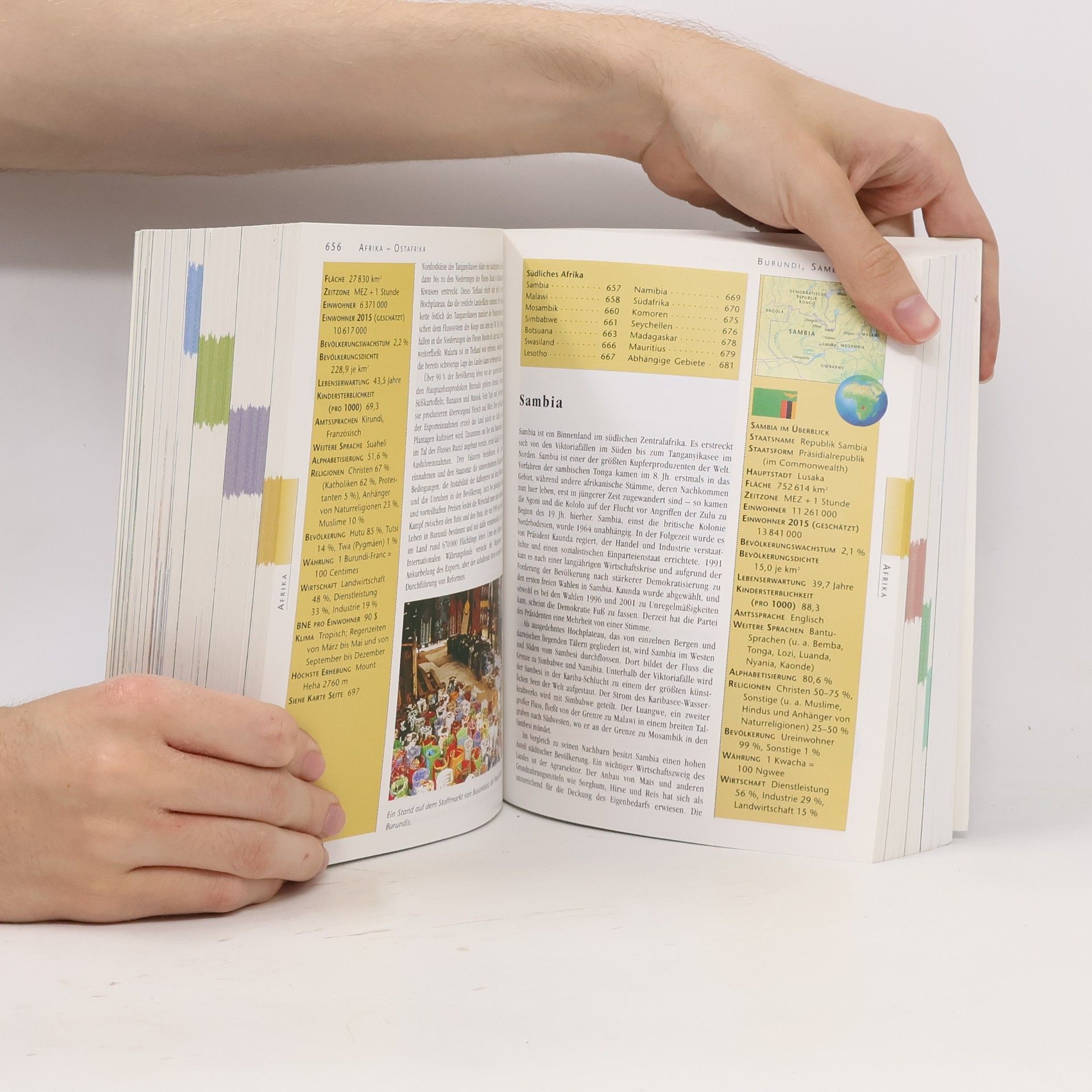 Gabriele Horwath Geographica pocket Weltatlas & Länderlexikon