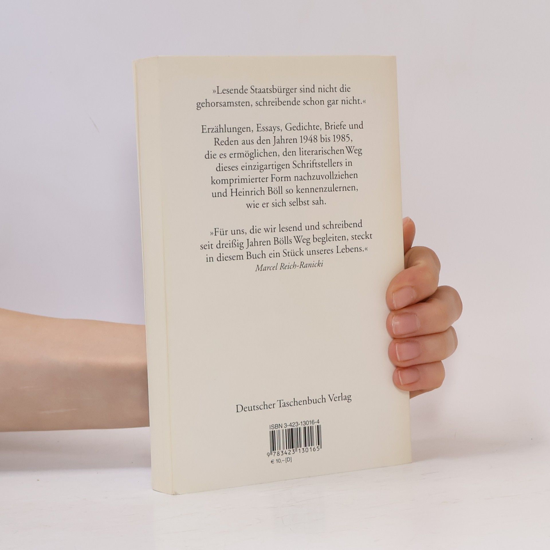 Heinrich Böll Das Heinrich Böll Lesebuch