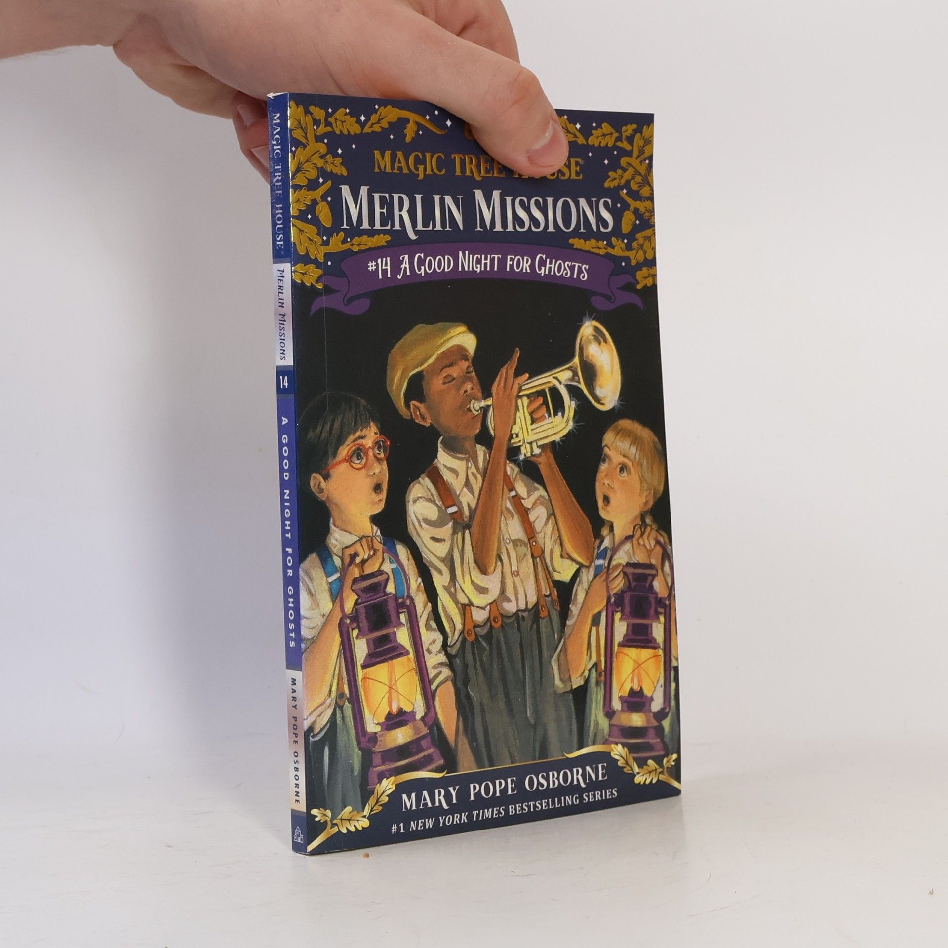Mary Pope Osborne A Good Night for Ghosts. Piratenspuk am Mississippi, englische Ausgabe