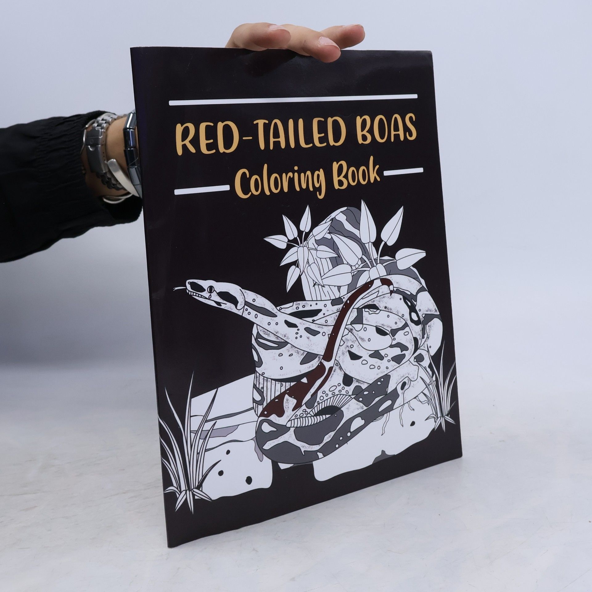 Paperland Red-Tailed Boas Coloring Book