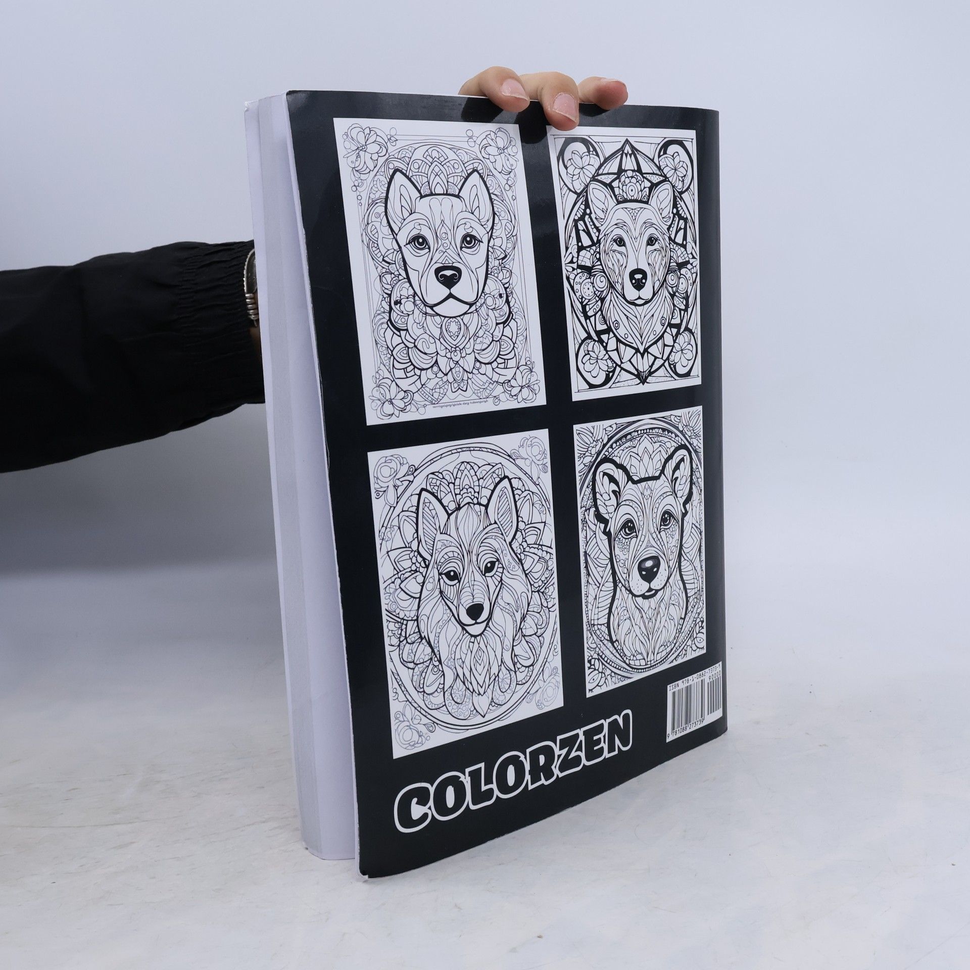 ColorZen Canine Mandala Magic