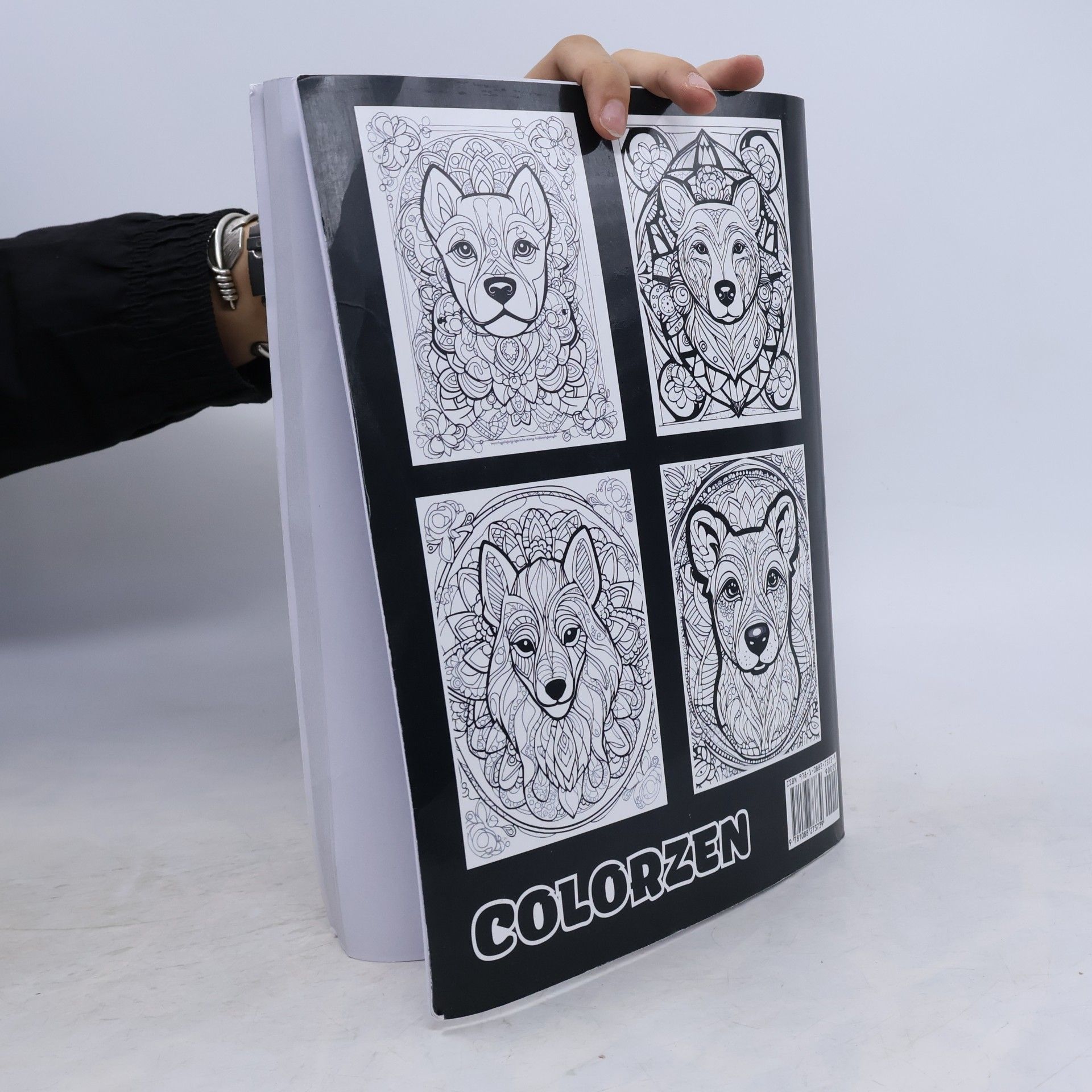 ColorZen Canine Mandala Magic