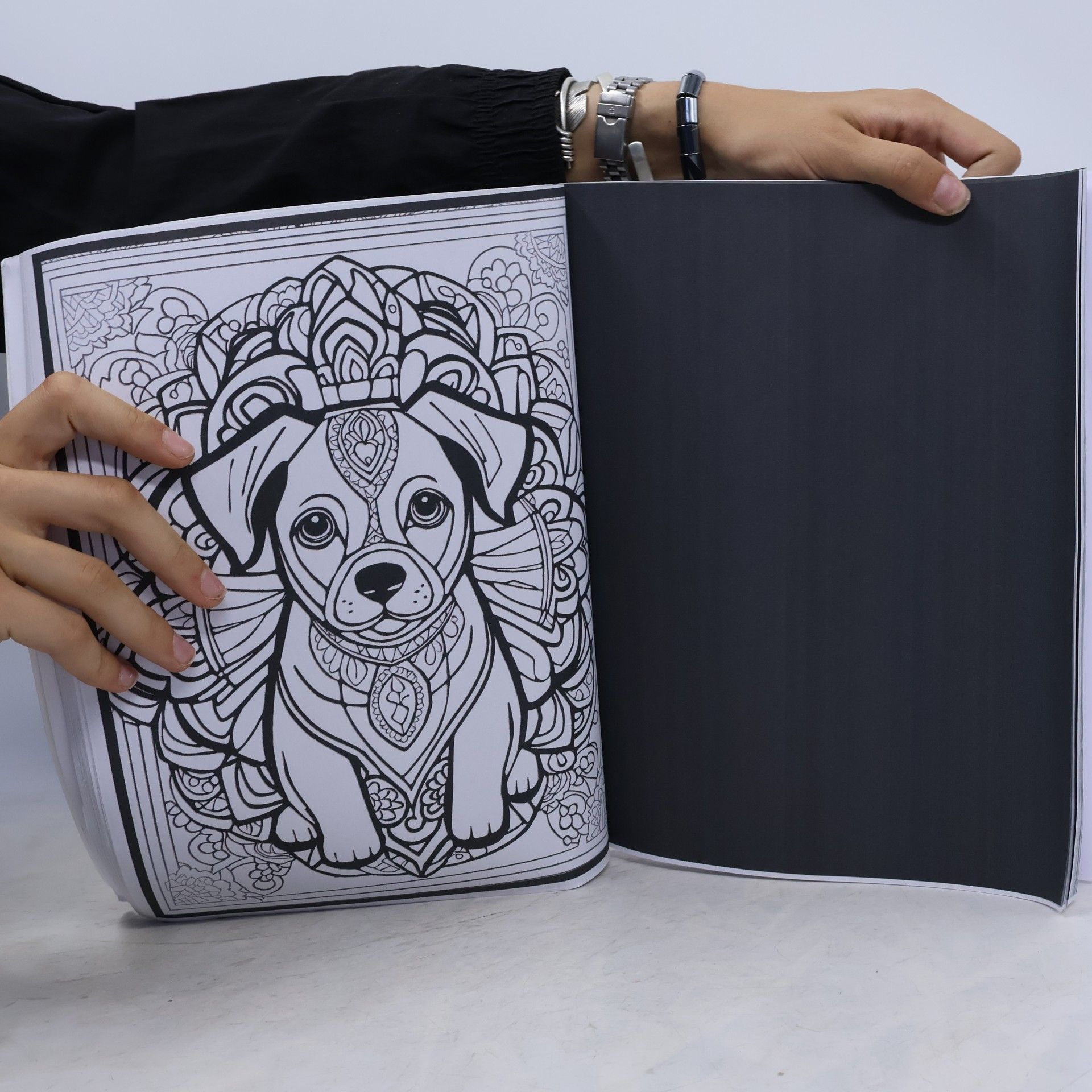ColorZen Canine Mandala Magic