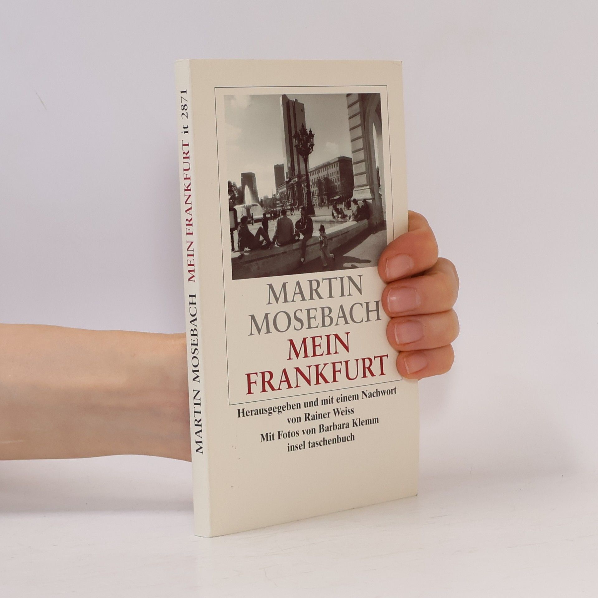 Insel Taschenbuch - it 2871: Mein Frankfurt