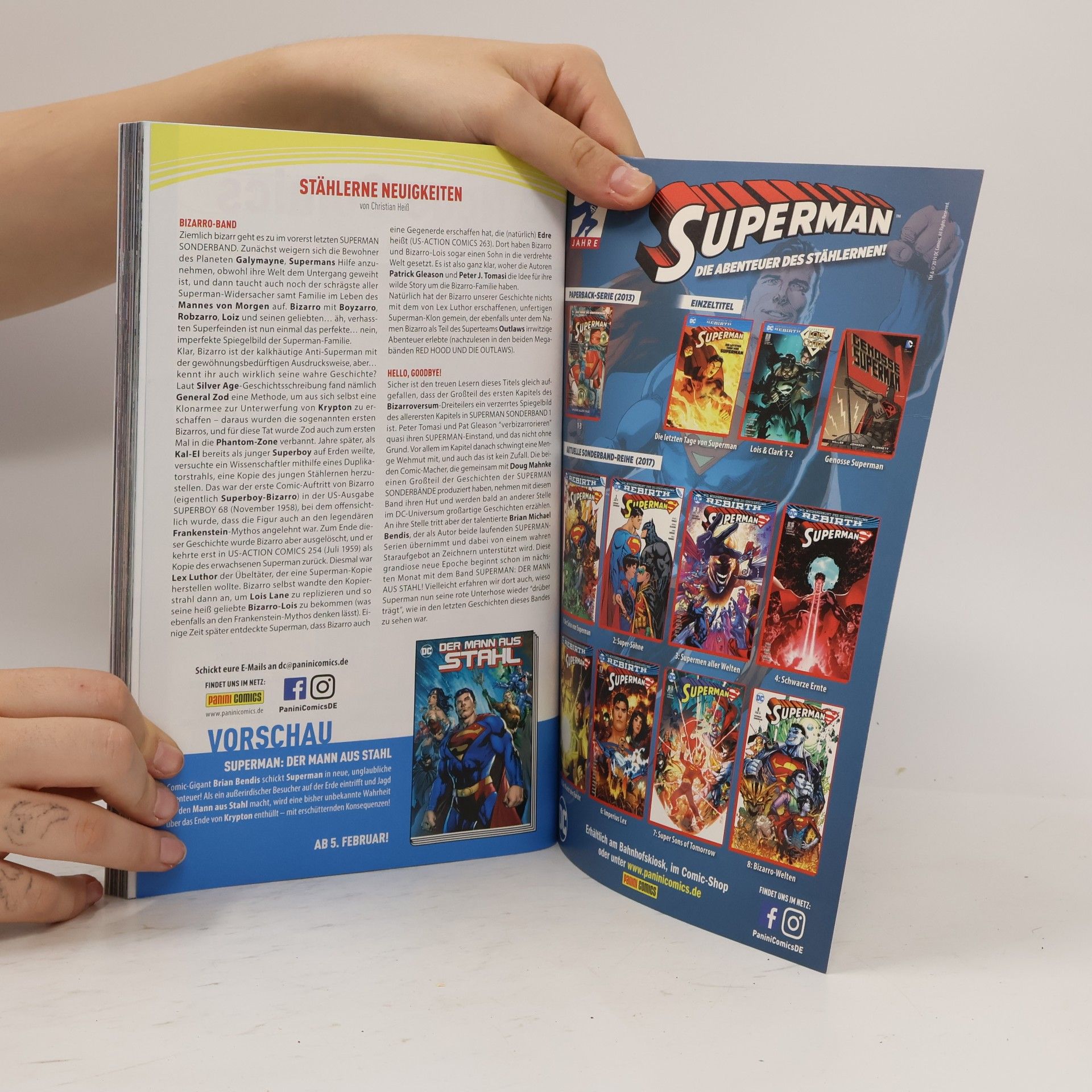 Patrick Gleason Superman Sonderband: Bd. 8: Bizarro-Welten