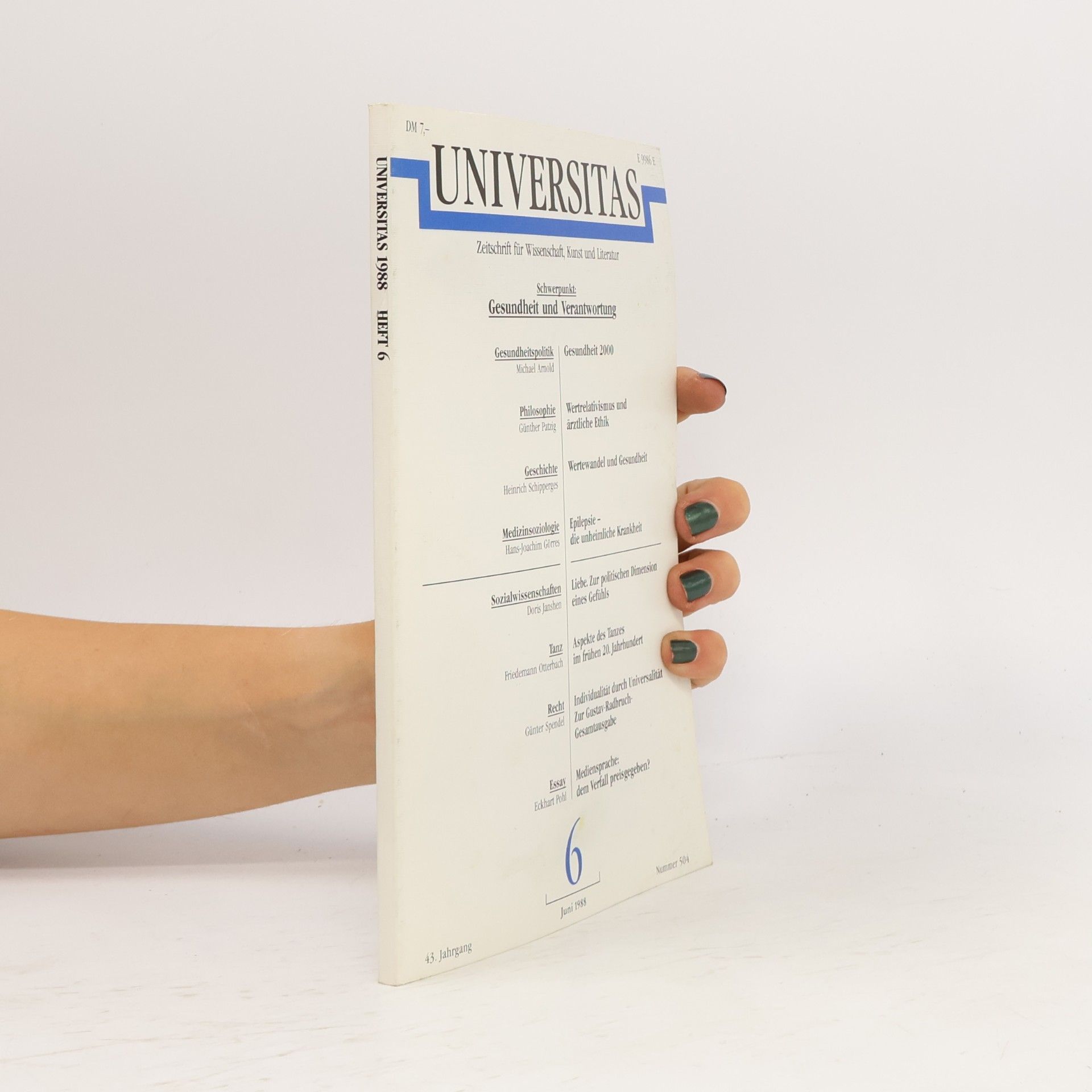Autorenkollektiv Universitas 1988