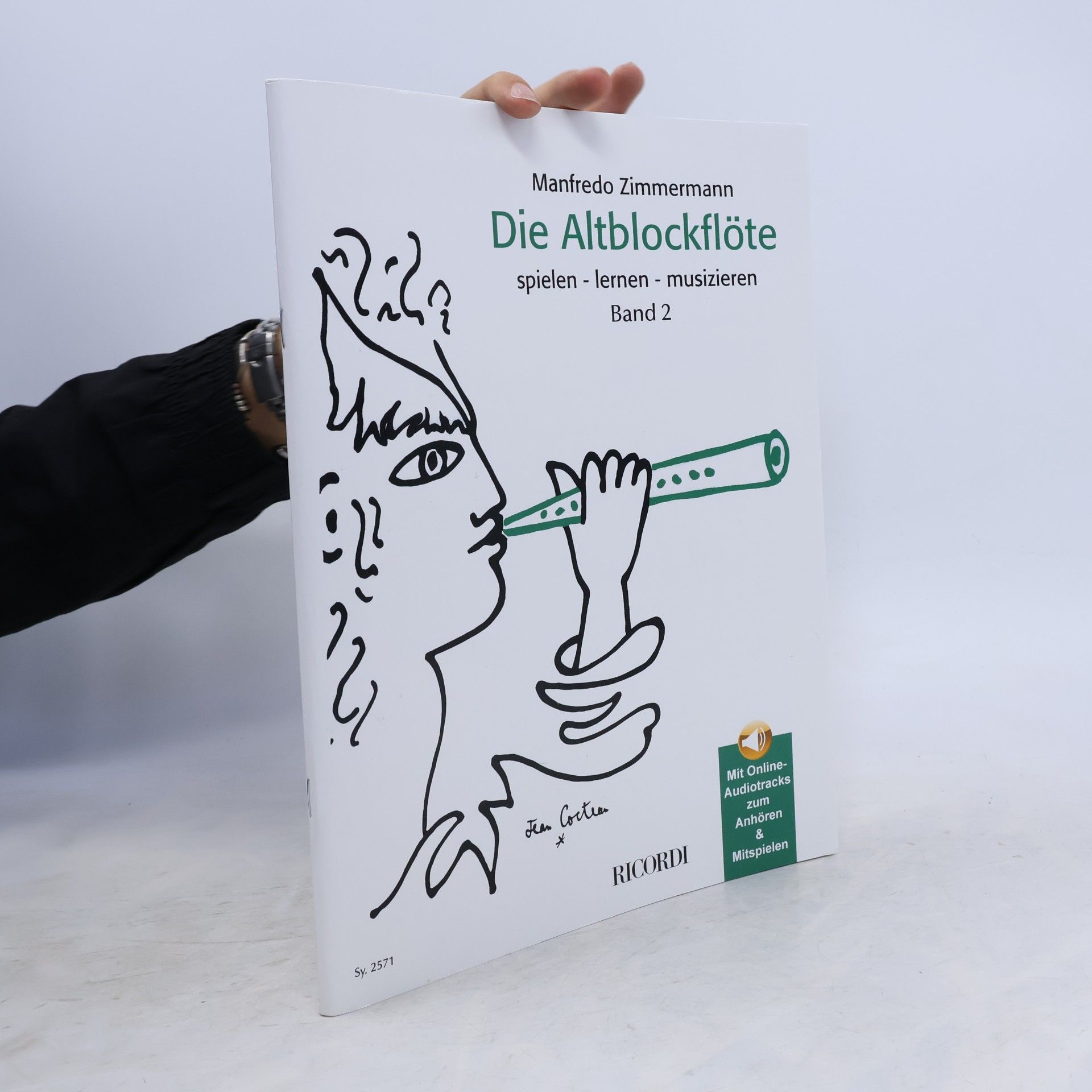 Manfredo Zimmermann MANFREDO ZIMMERMANN : DIE ALTBLOCKFLOTE BAND 2 - MIT CD - RECUEIL + CD - FLUTE A BEC ALTO