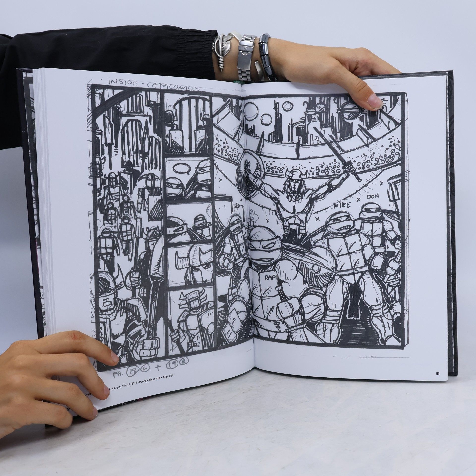 Marcantonini, Francesco Kevin Eastman: A twisted ronin ninja. Ediz. illustrata (Art)