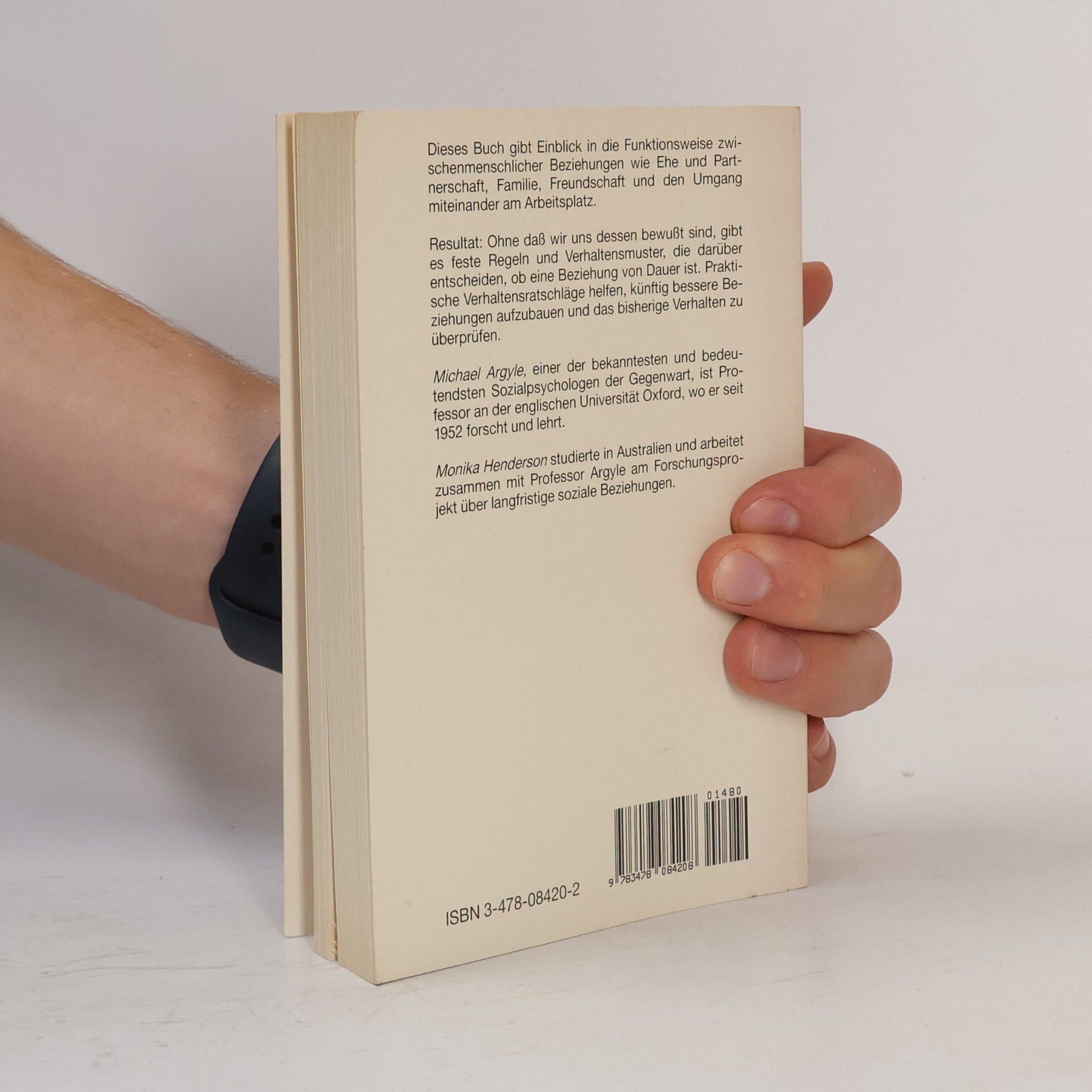 Michael Argyle Die Anatomie menschlicher Beziehungen