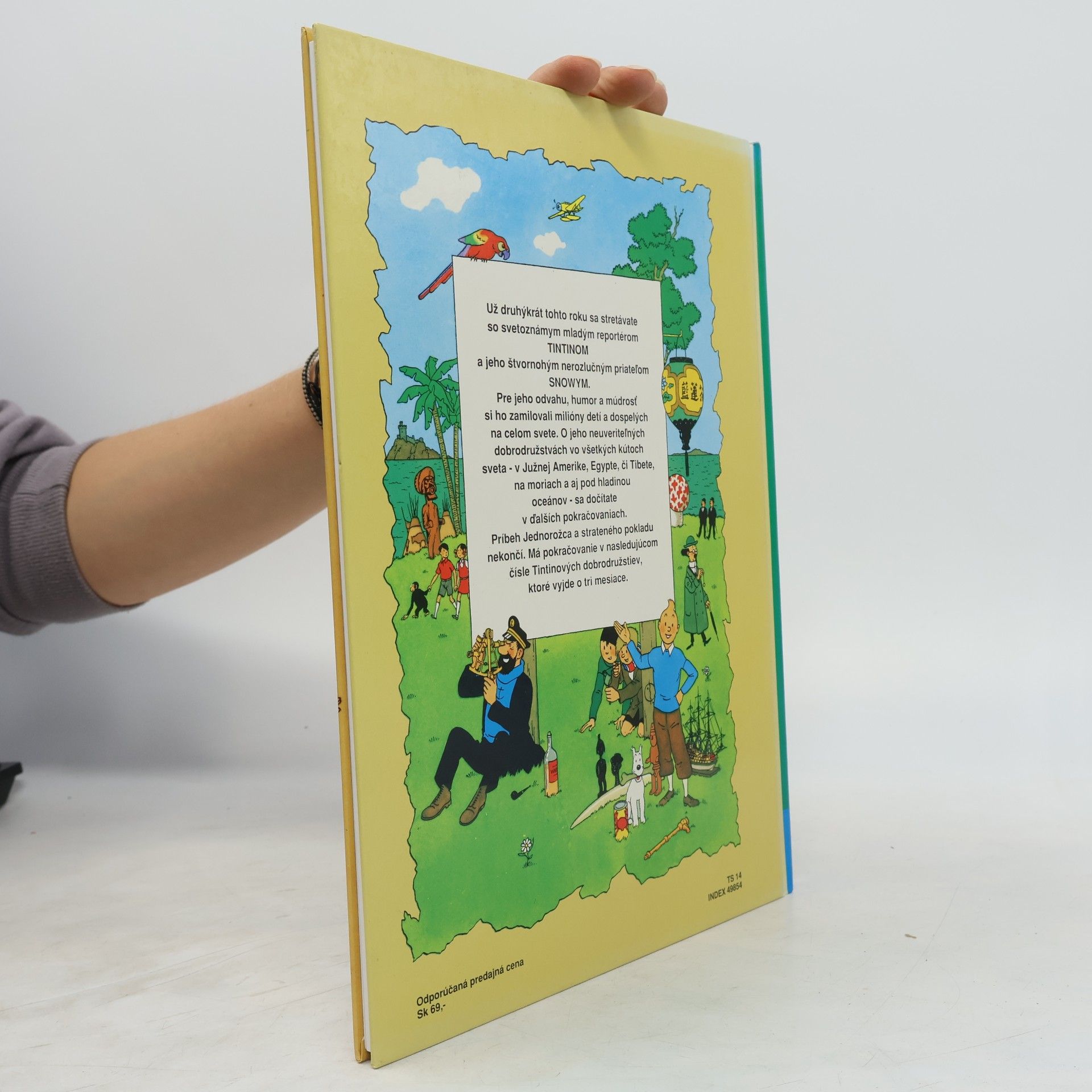Hergé Tintinove dobrodružství 2. Tajomstvo jednorožca