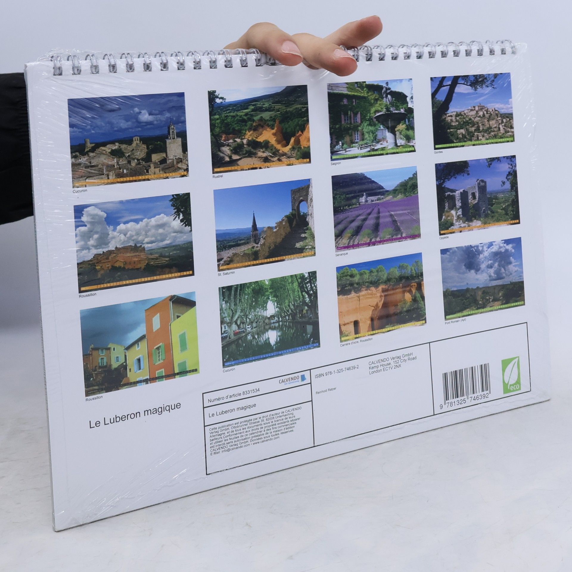 Reinhold Maria Ratzer Le Luberon magique (Calendrier mural 2023 DIN A4 horizontal): Les plus beaux coins du Luberon (Calendrier mensuel, 14 Pages )