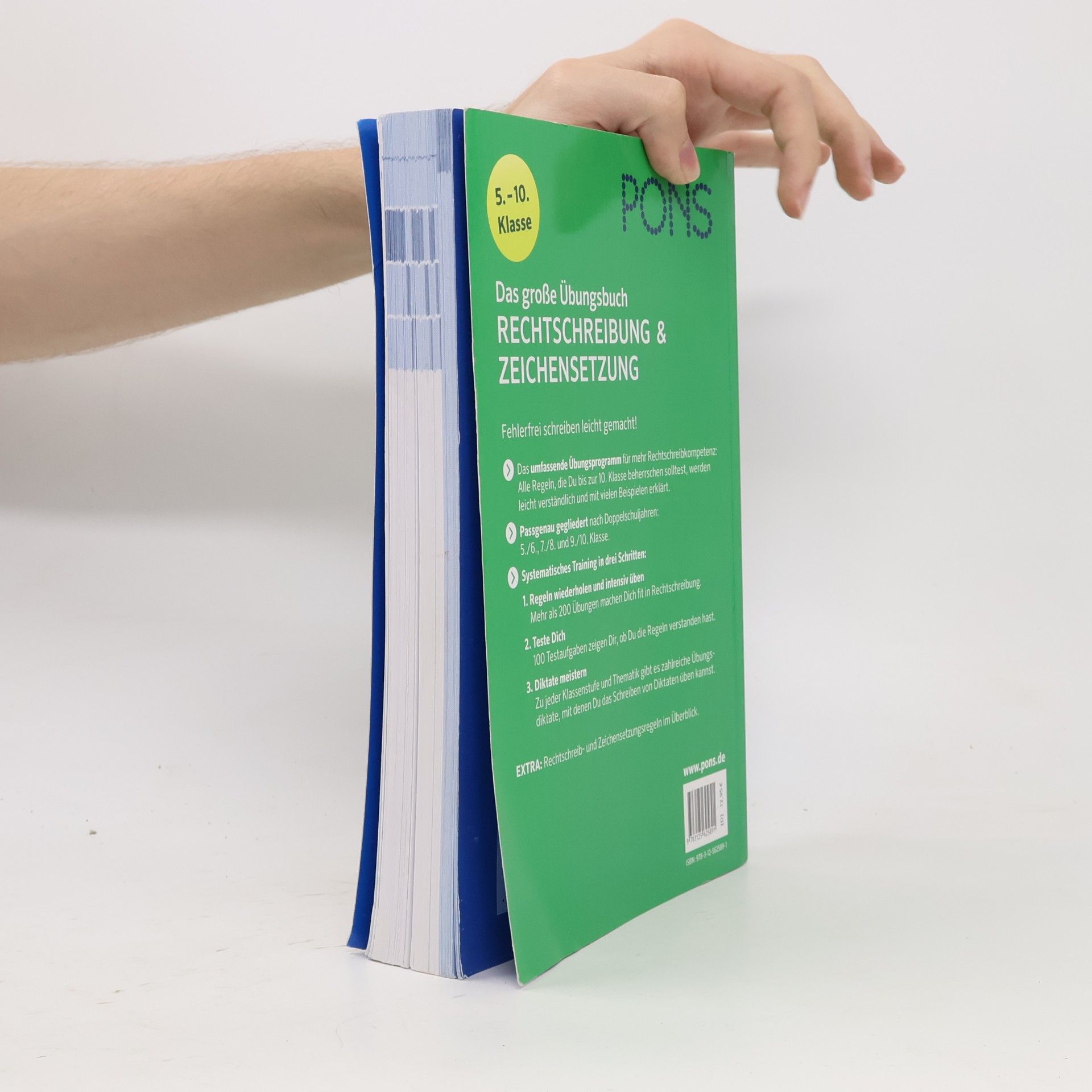 Autorenkollektiv PONS Das große Übungsbuch Rechtschreibung und Zeichensetzung 5.-10. Klasse