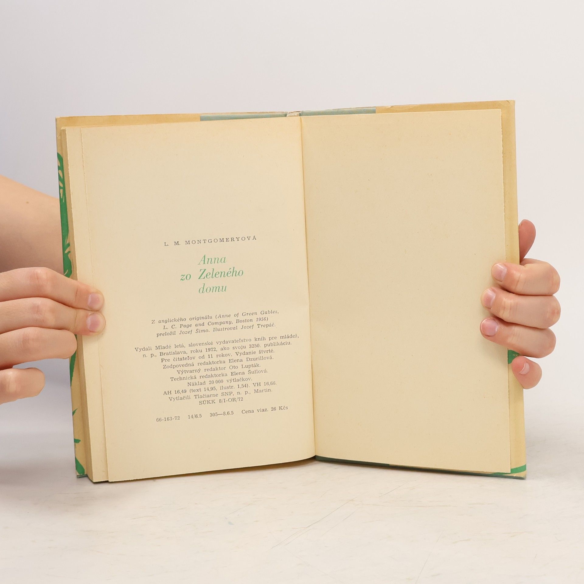 Lucy Maud Montgomery Anna zo zeleného domu