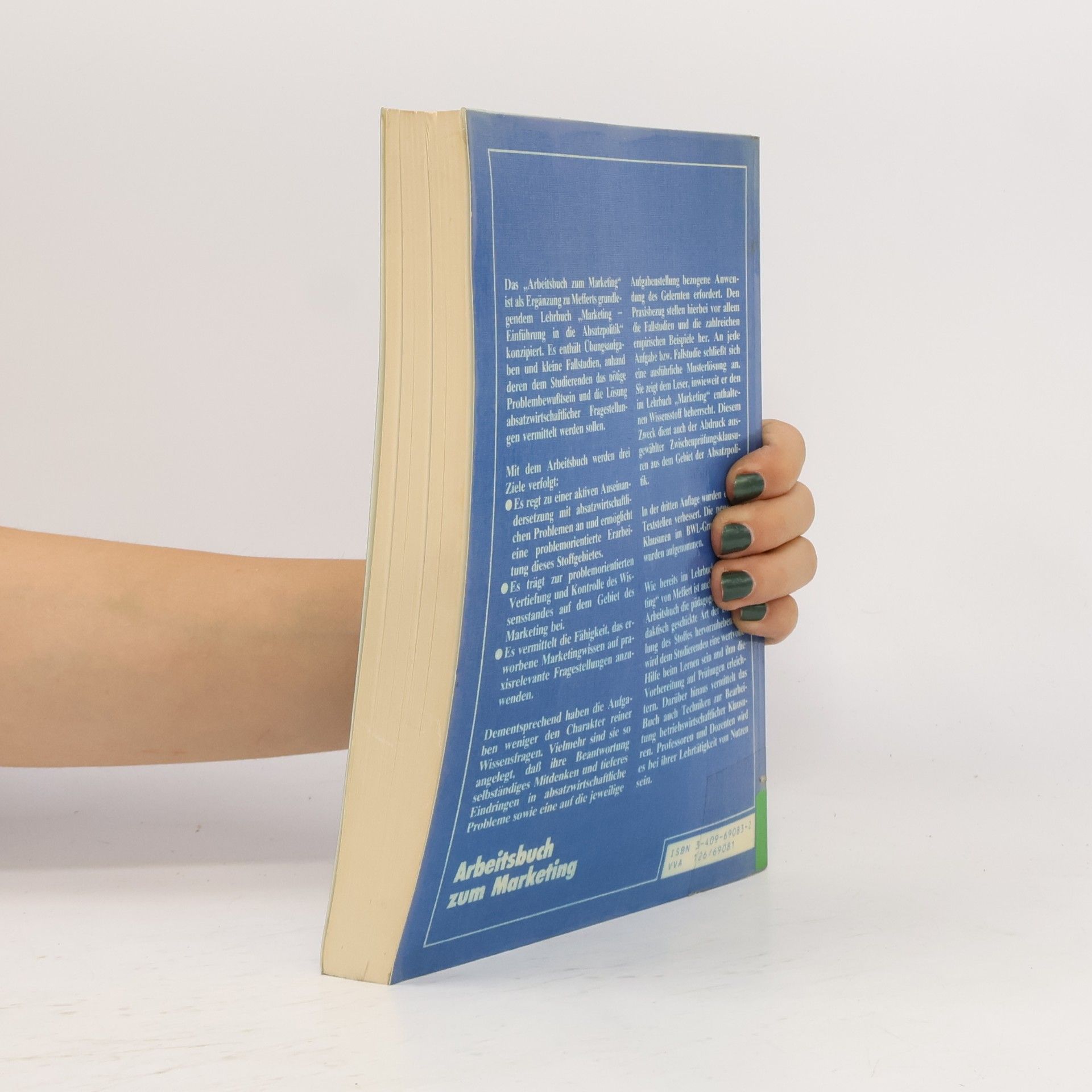 Heribert Meffert Arbeitsbuch zum Marketing