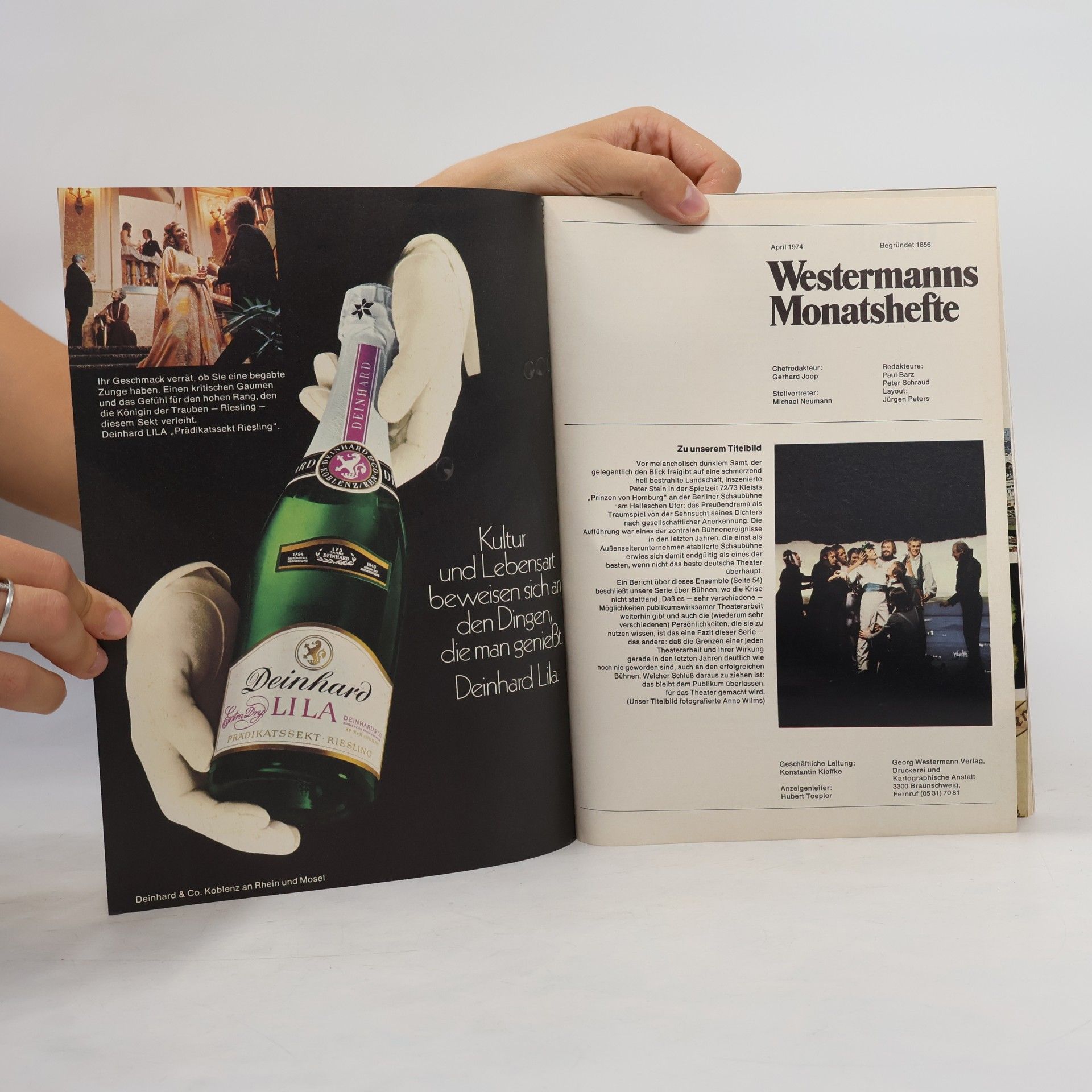 Autorenkollektiv Westermanns montashefte 4/1974