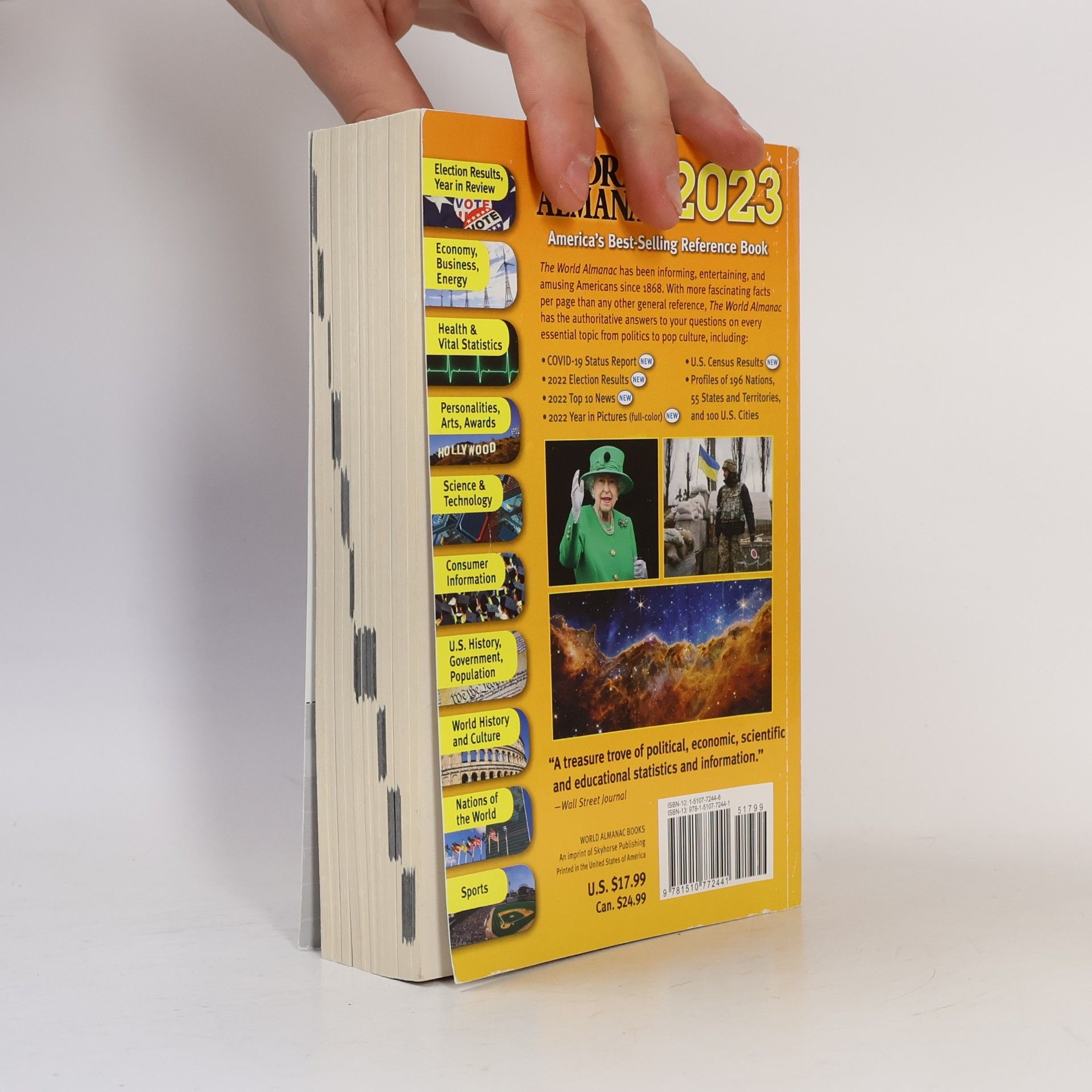 Sarah Janssen The World Almanac and Book of Facts 2023