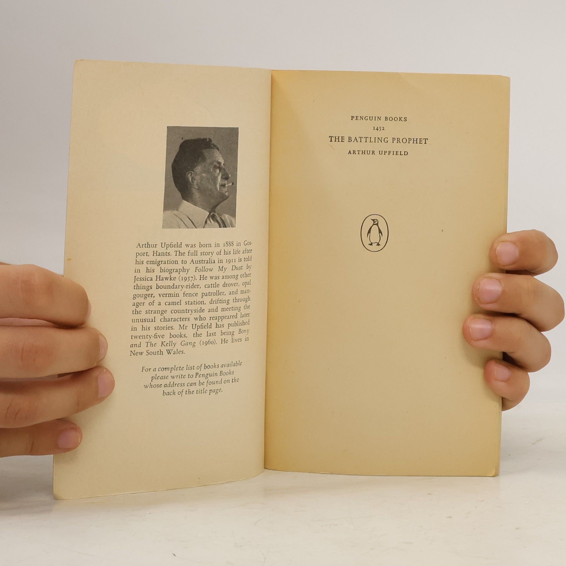Arthur Upfield The Battling Prophet
