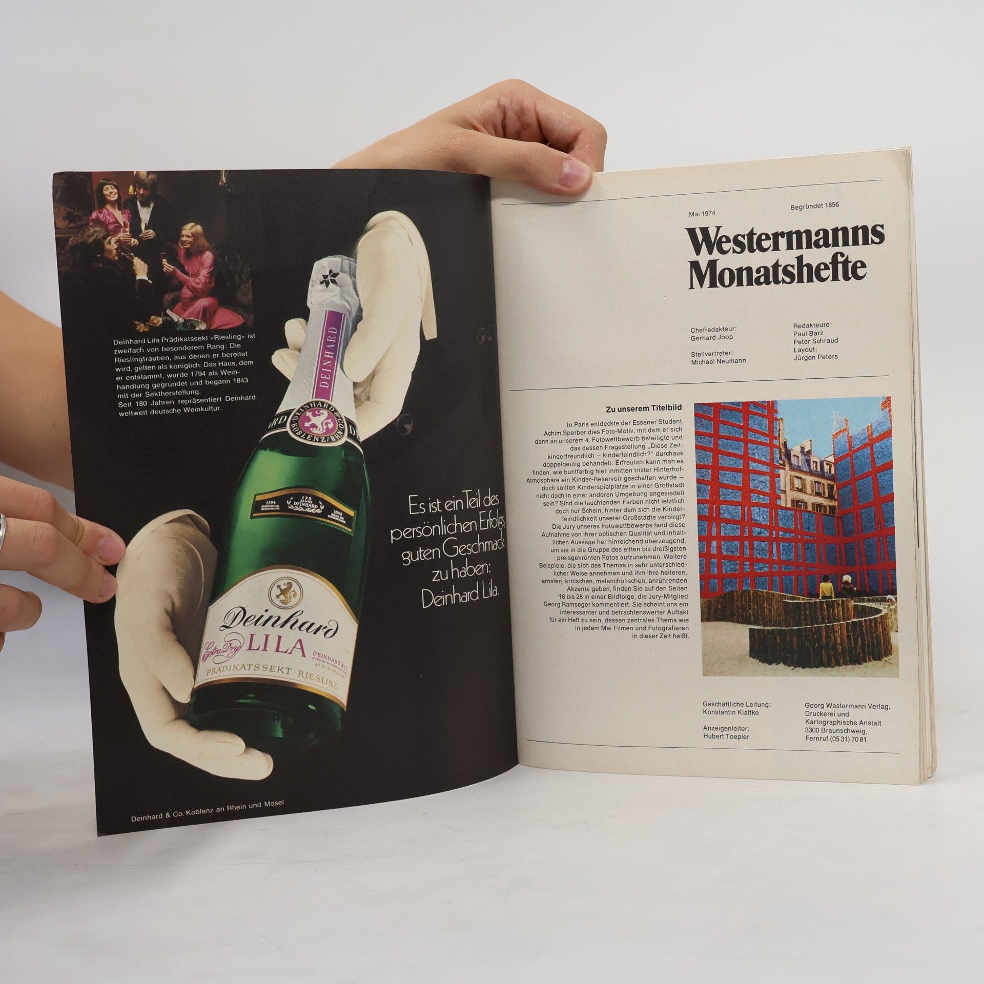 Autorenkollektiv Westermanns Monatshefte 5/1974