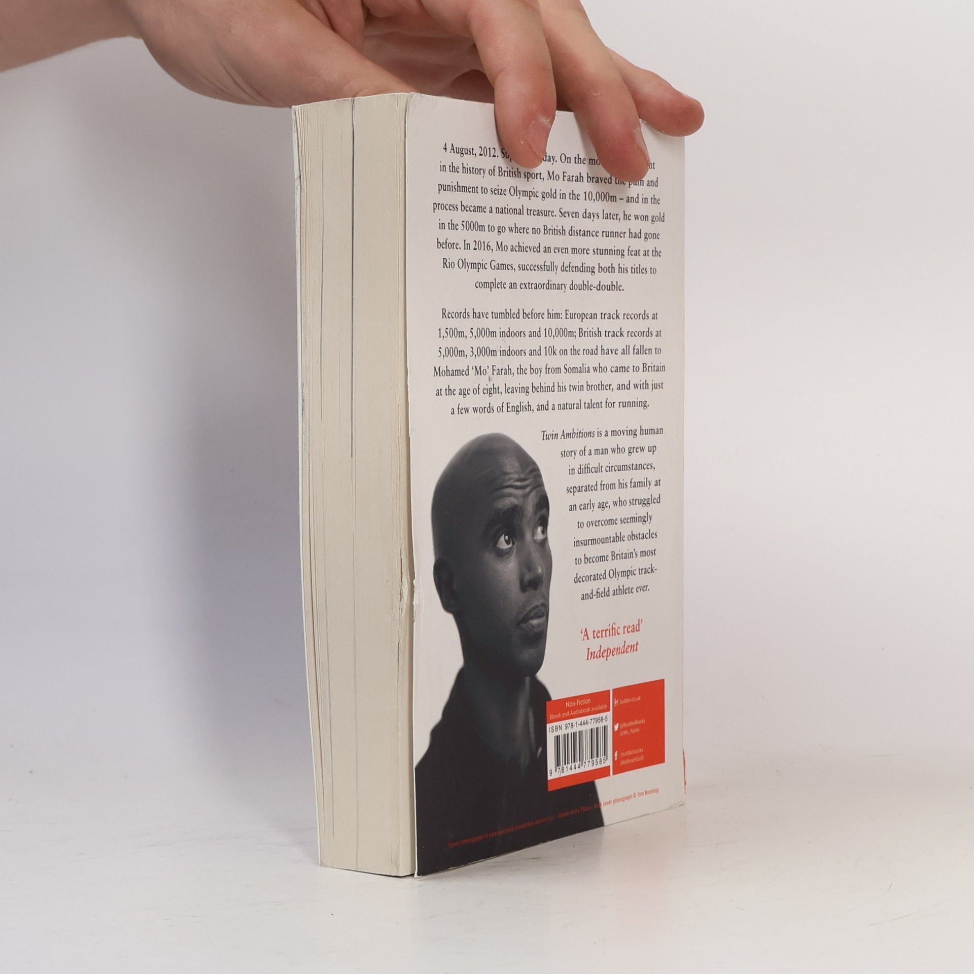 Mo Farah Twin Ambitions - My Autobiography