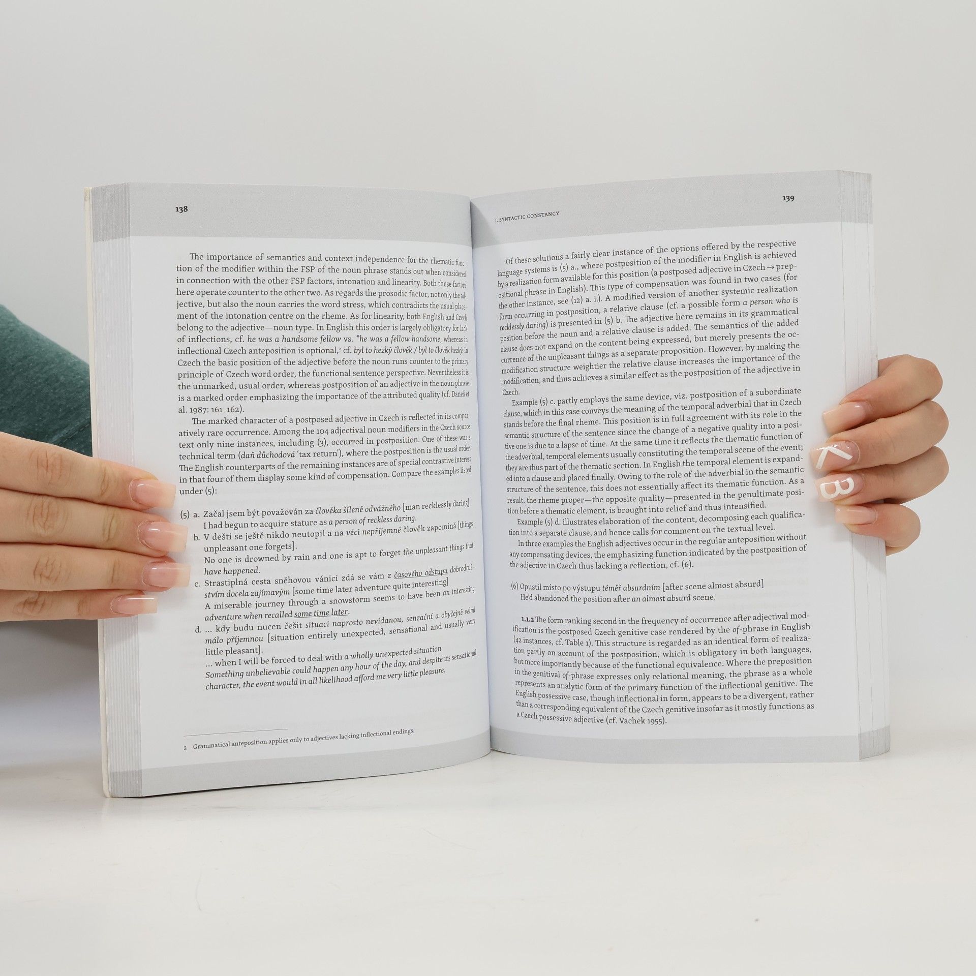 Libuše Dušková From Syntax to Text: The Janus Face of Functional Sentence Perspective