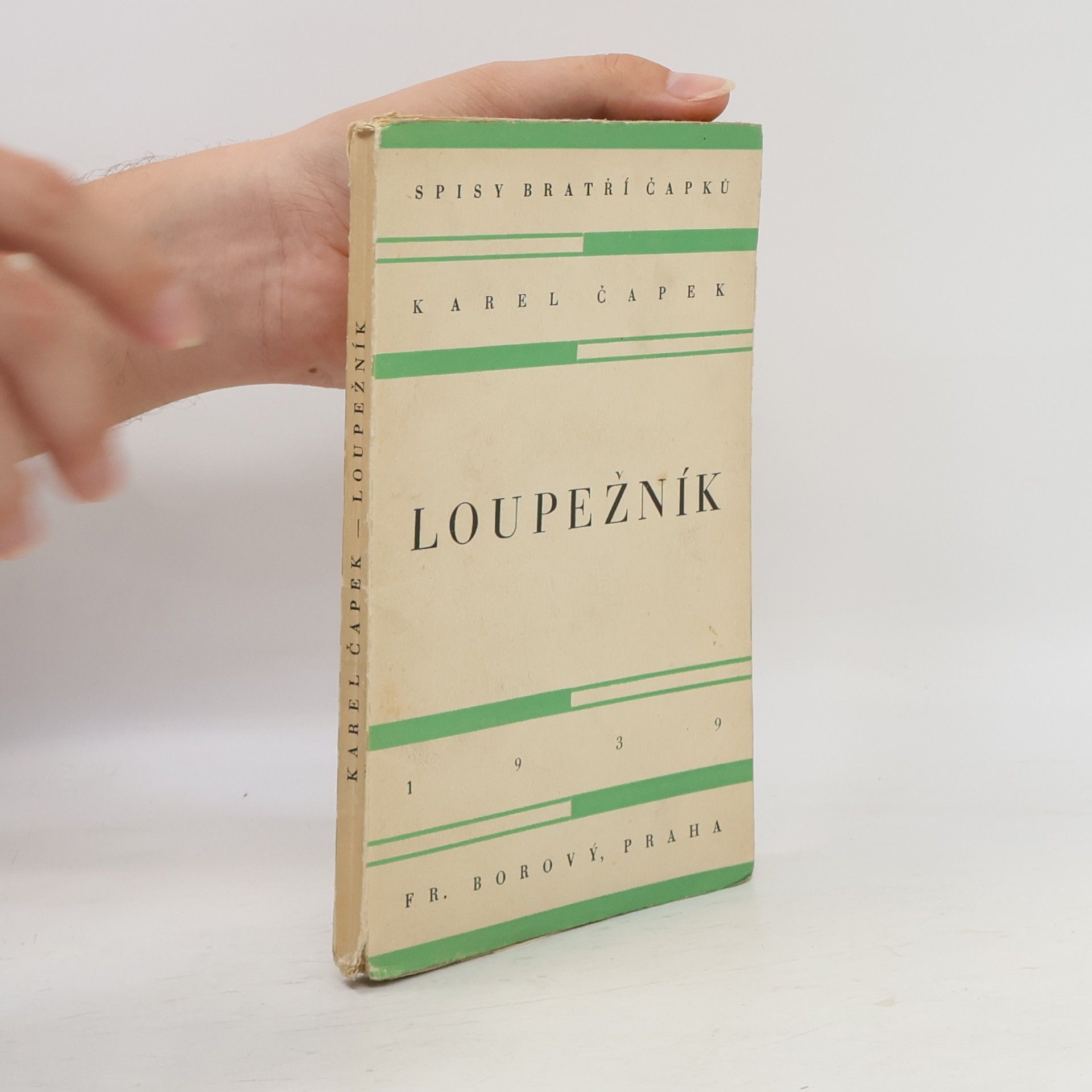 Karel Čapek Loupežník