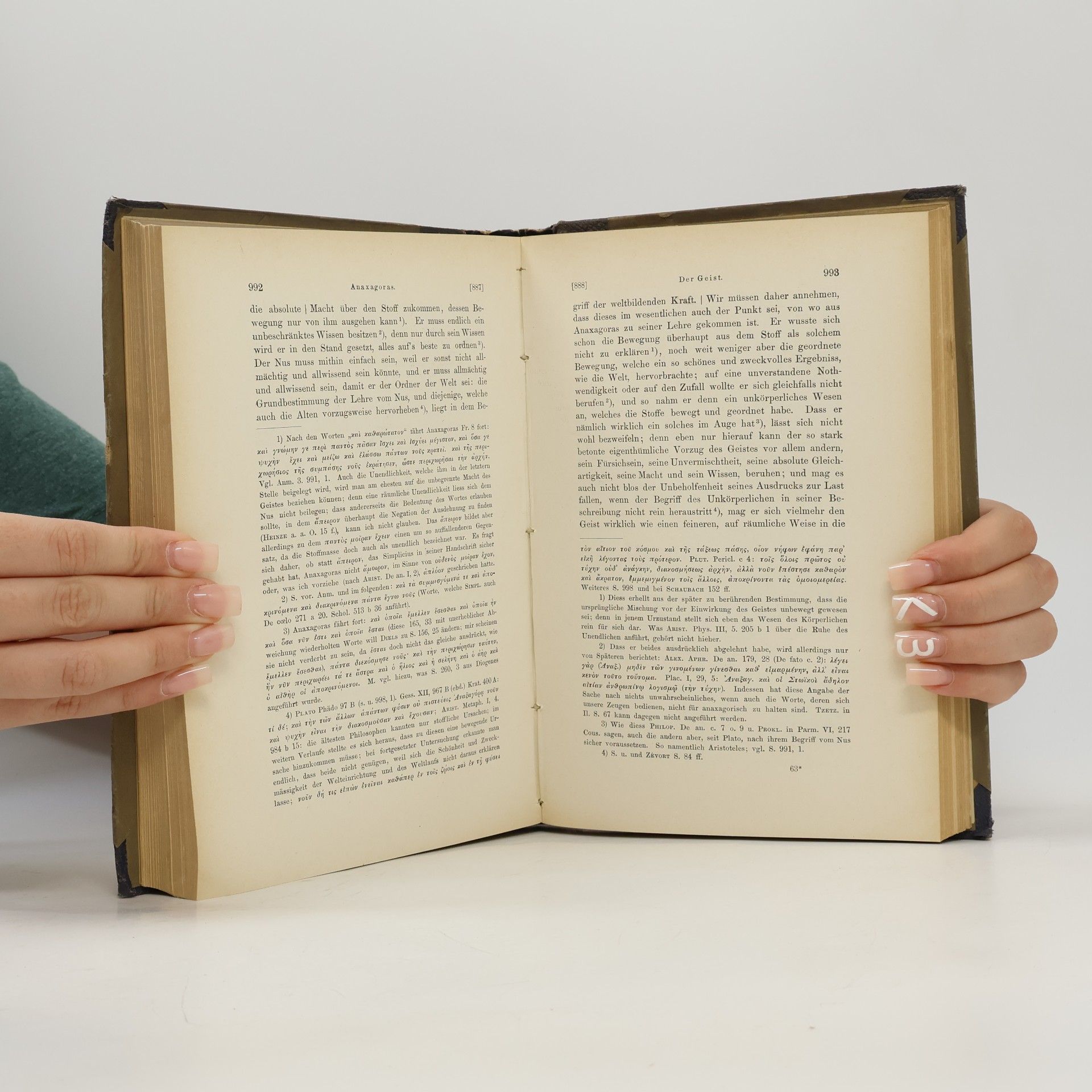 Eduard Zeller Die Philosophie der Griechen in ihrer geschichtlichen Entwicklung. Erster Theil