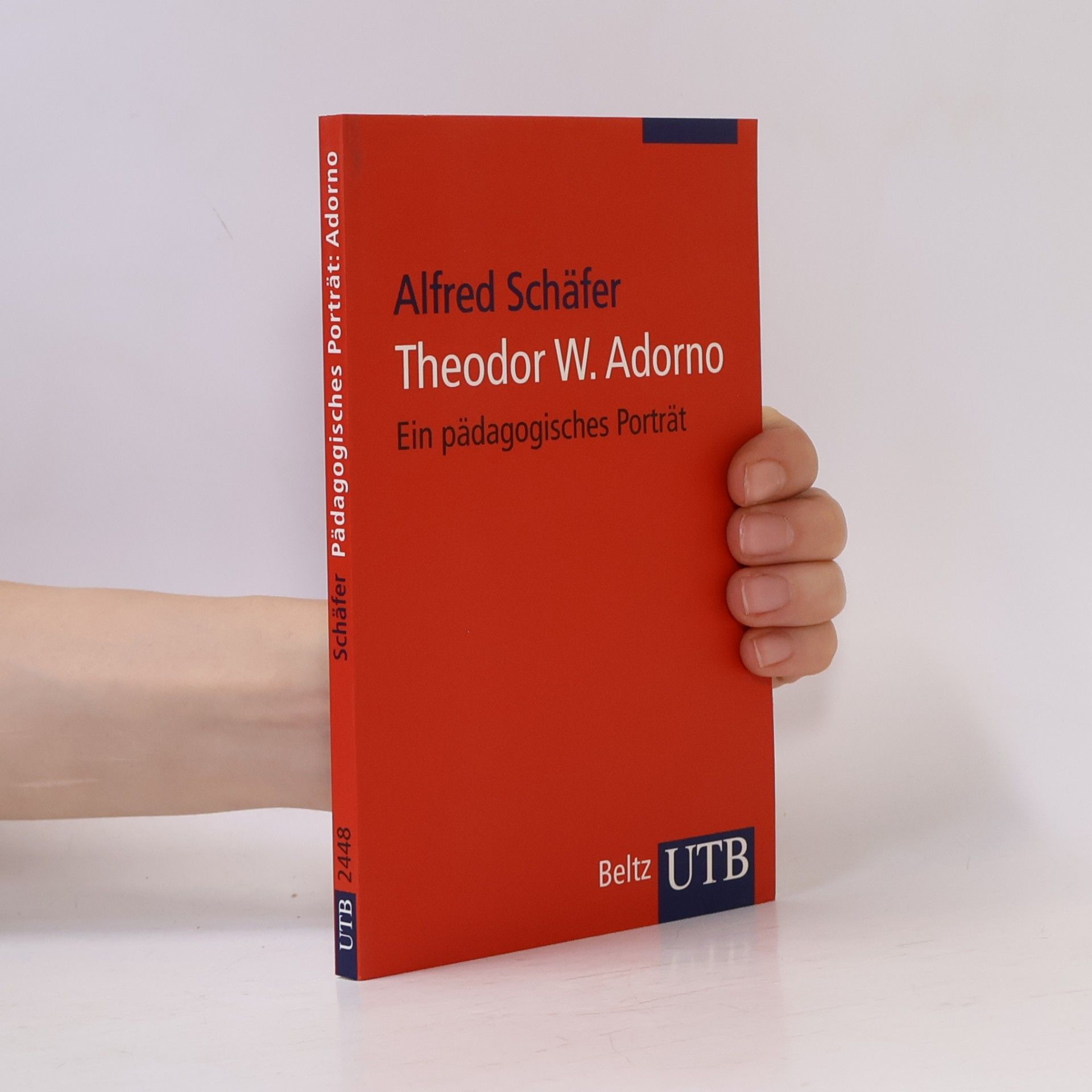 Alfred Schäfer Theodor W. Adorno