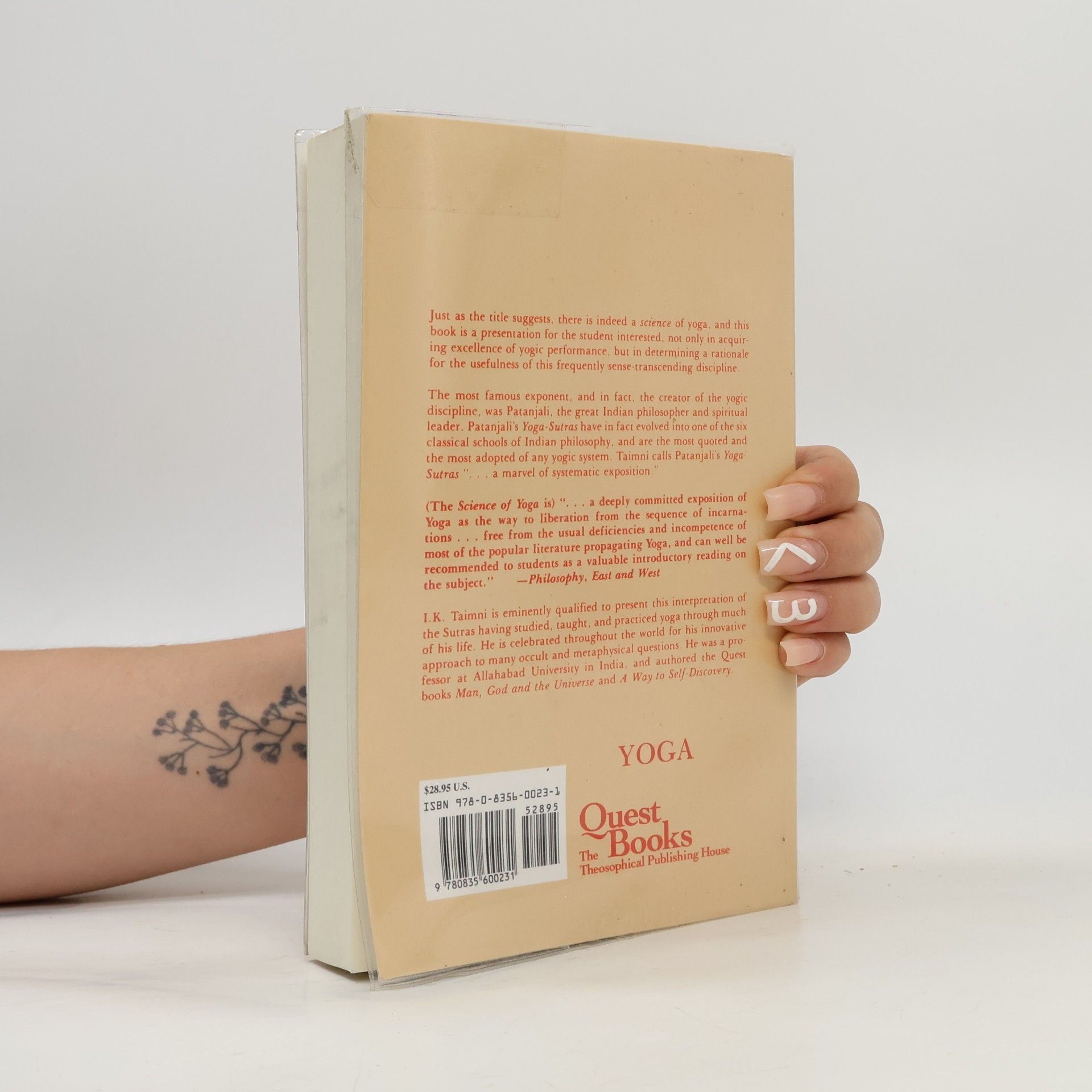 I. K. Taimni The Science of Yoga