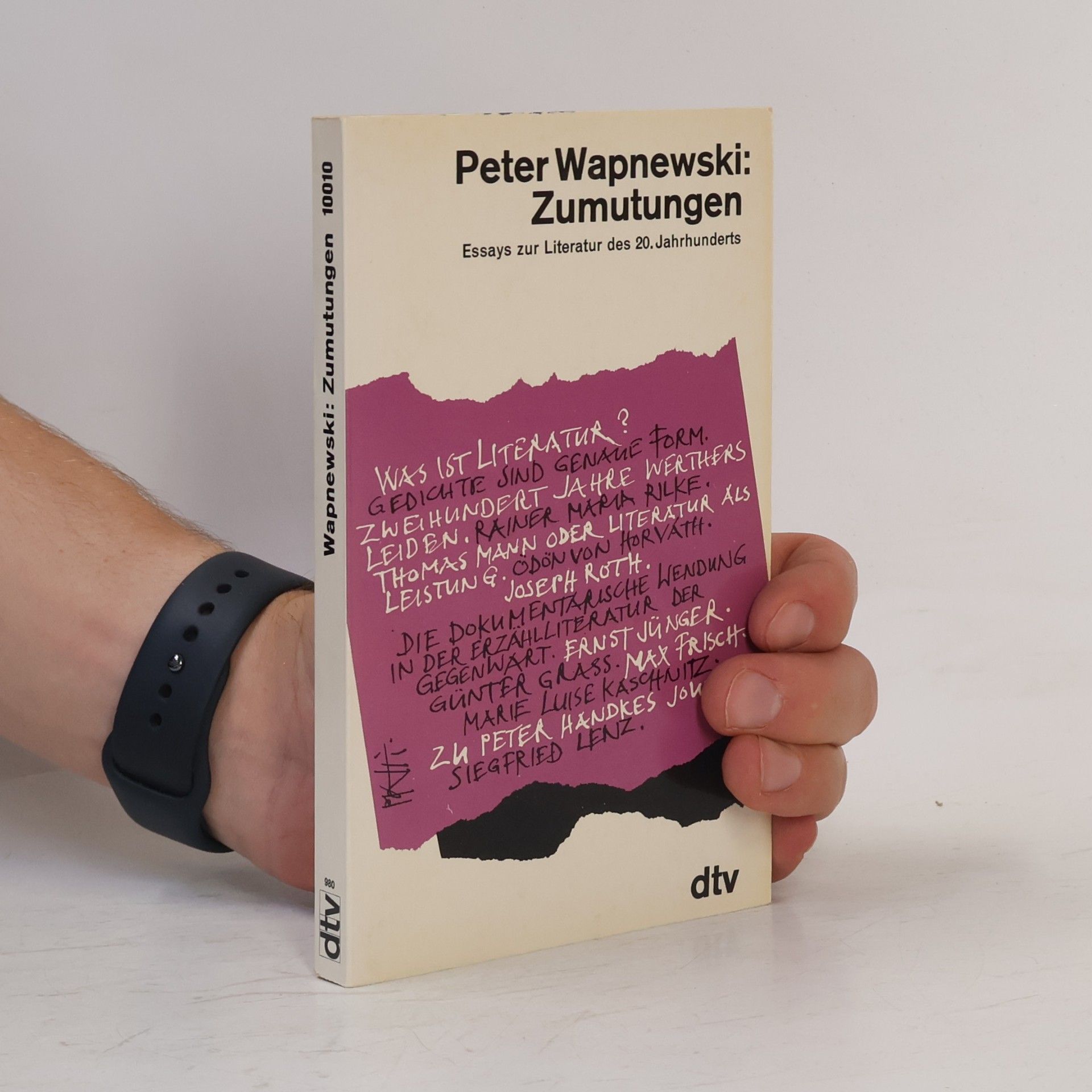 Peter Wapnewski Zumutungen