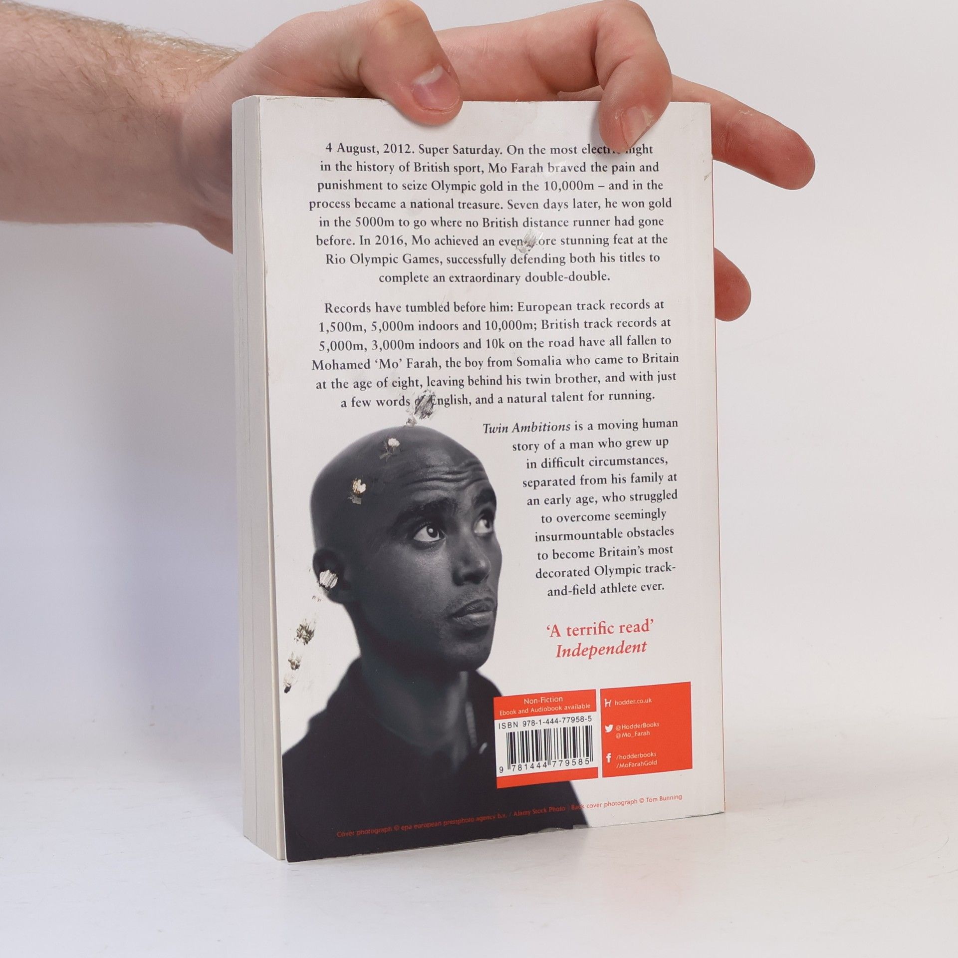 Mo Farah Twin Ambitions - My Autobiography