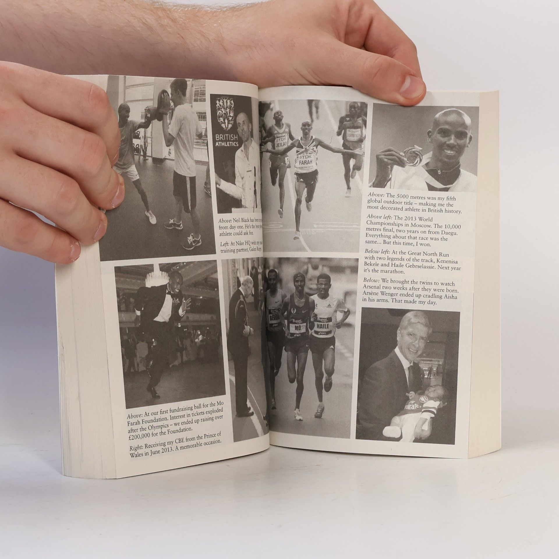 Mo Farah Twin Ambitions - My Autobiography