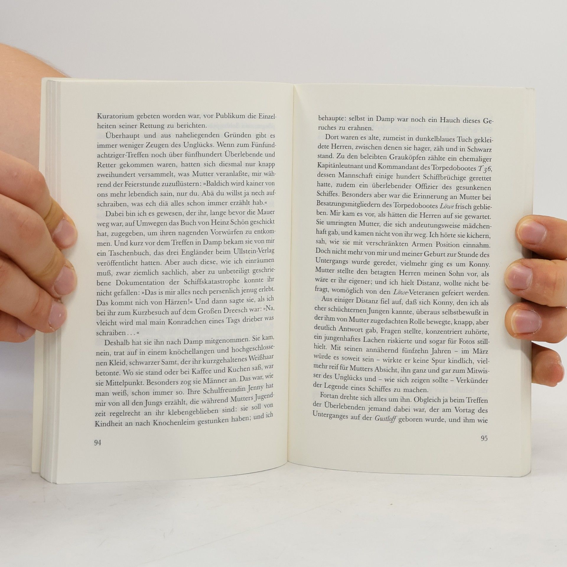 Günter Grass Im Krebsgang : eine Novelle