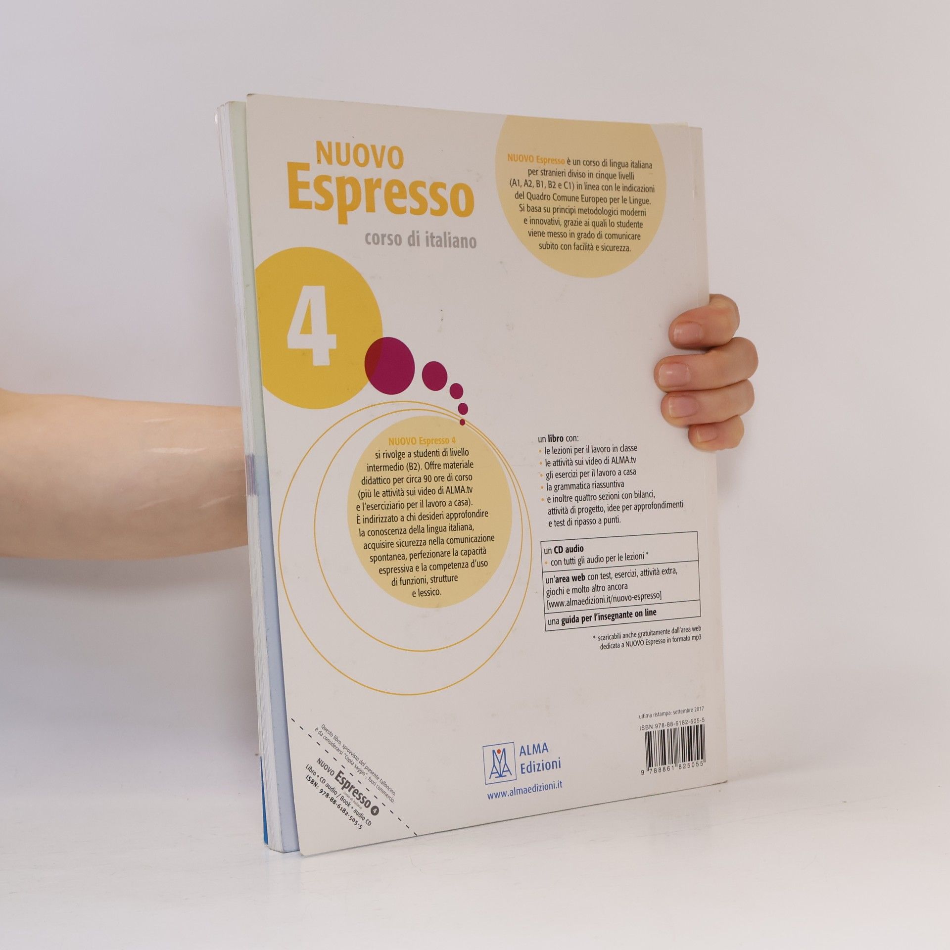 Autorenkollektiv Nuovo espresso 4 : corso di italiano : libro dello studente e esercizi : B2
