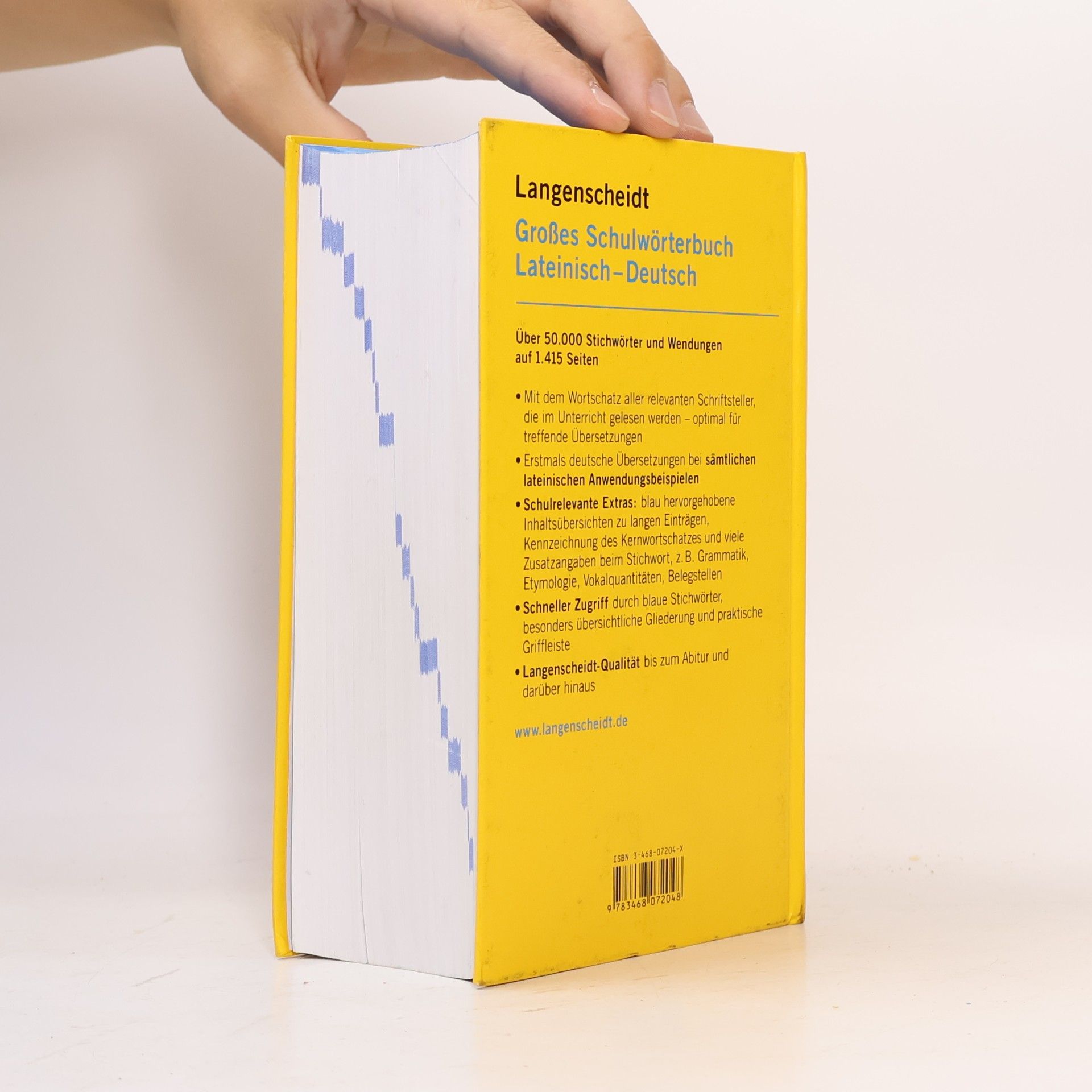 Langenscheidts großes Schulwörterbuch lateinisch-deutsch