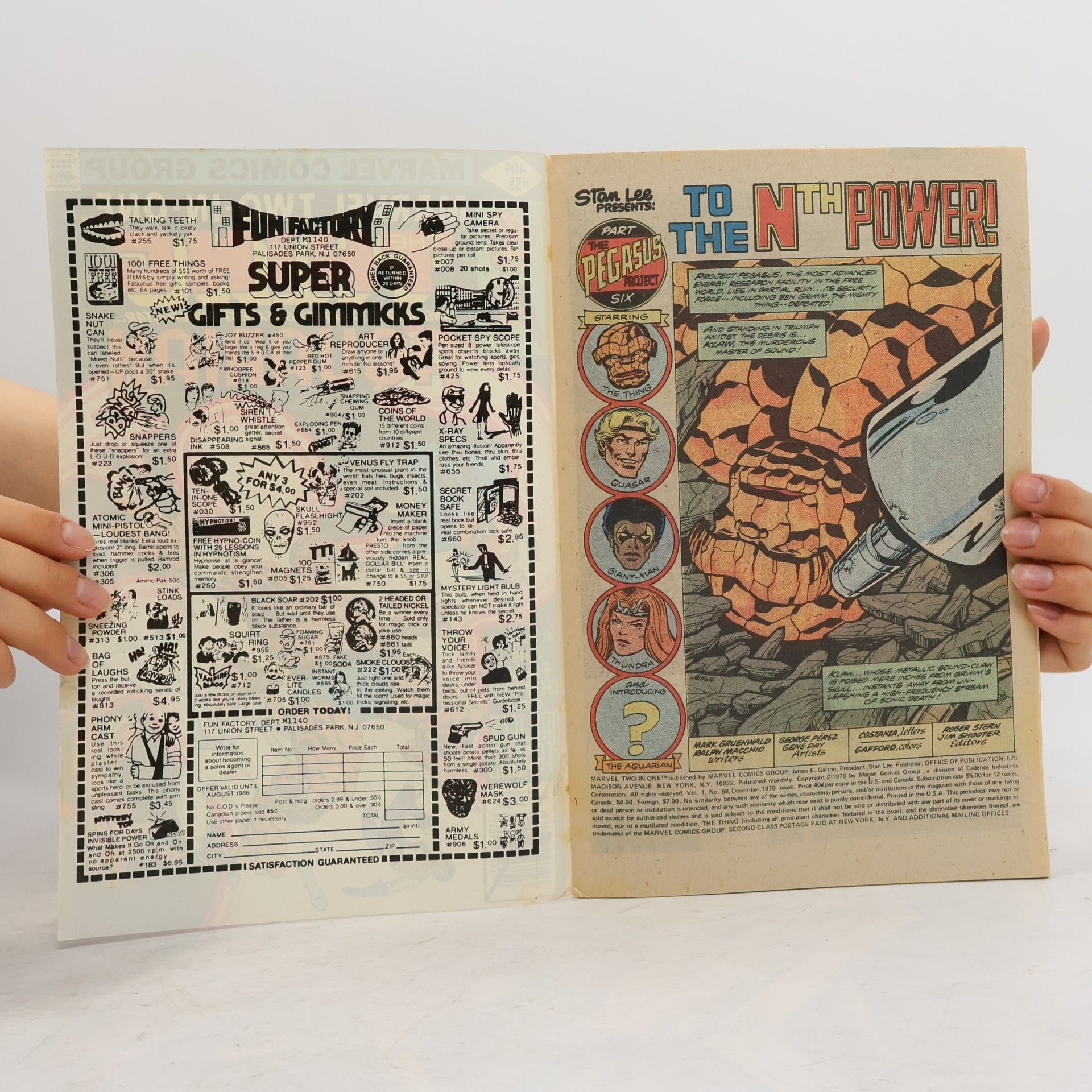 Various authors Marvel Two-In-One 58