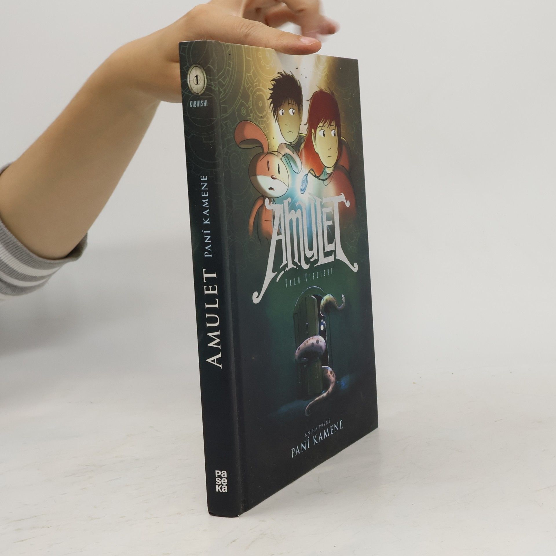 Kazu Kibuishi Paní kamene. Amulet. Kniha první