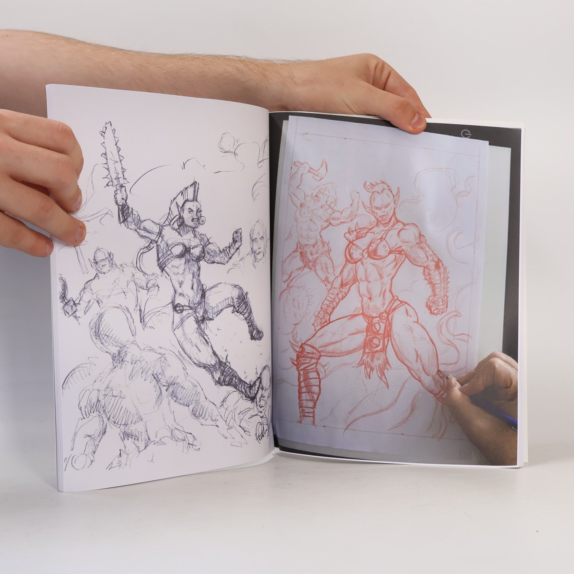 Monroe, Daniel Morris DMON COMICS-Raw Pencils & Wild Ideas