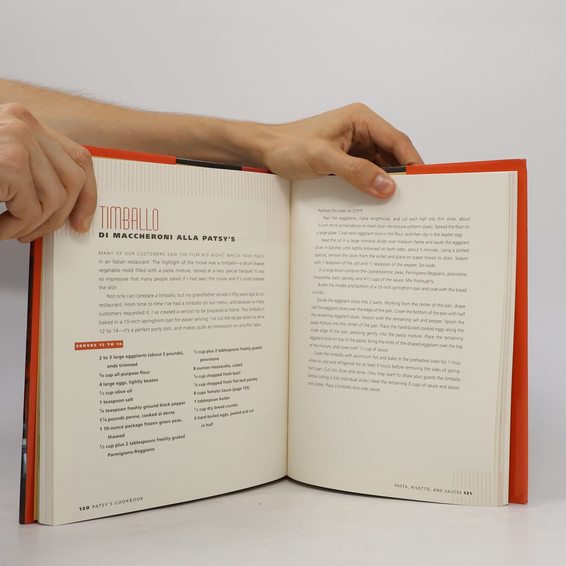 Sal J. Scognamillo Patsy's Italian Restaurant of New York Cookbook