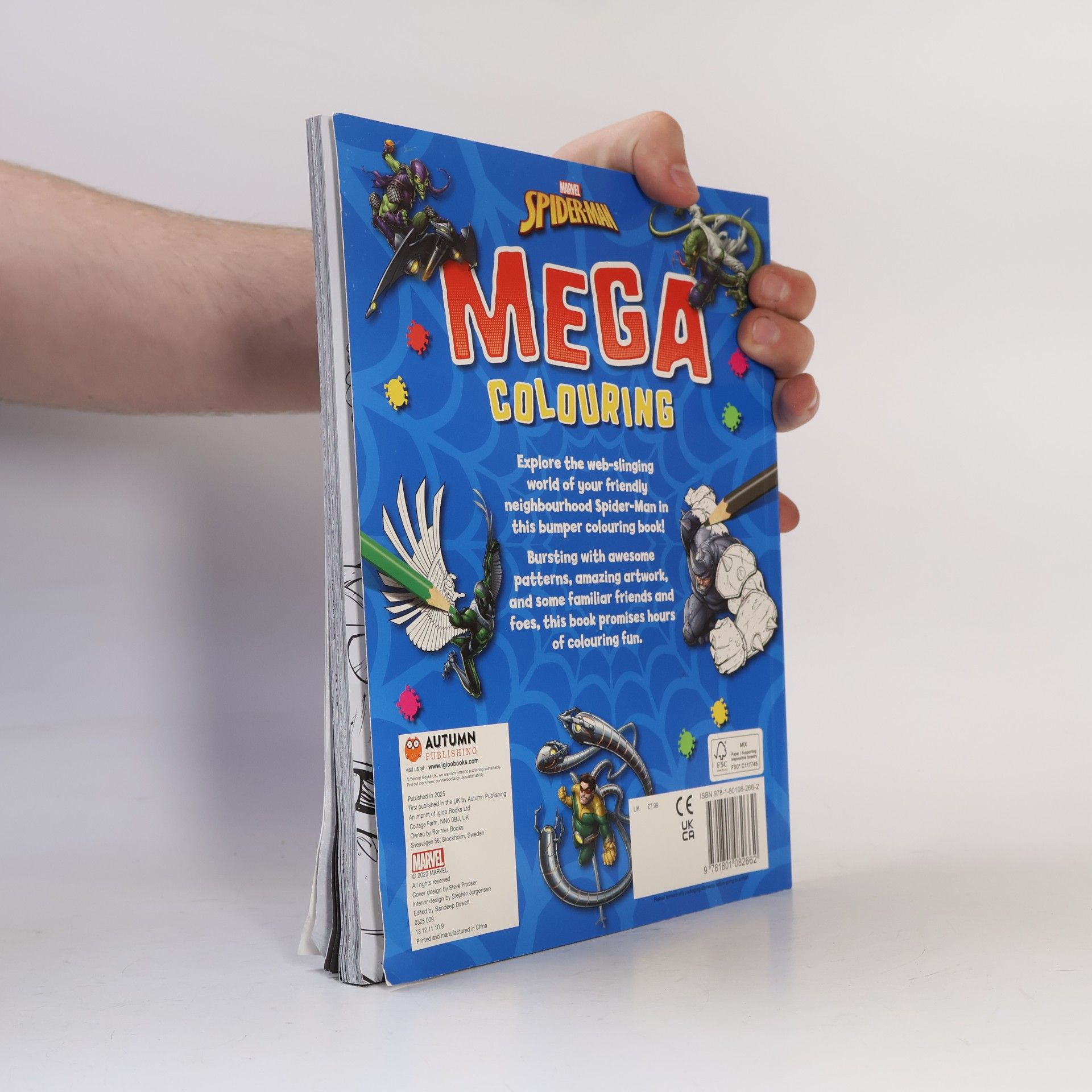 Marvel Entertainment Marvel Spider-Man: Mega Colouring