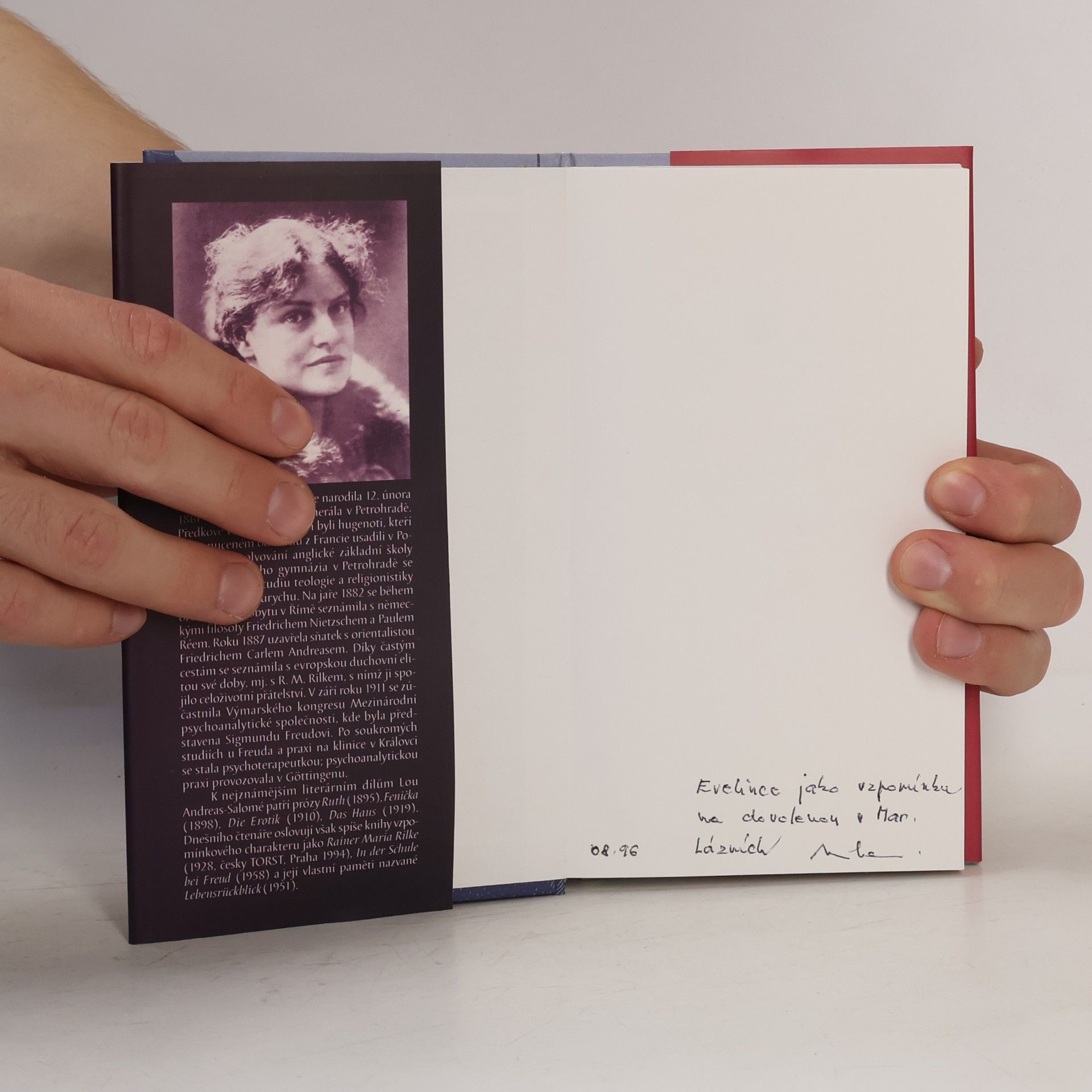 Lou Andreas Salomé Friedrich Nietzsche ve svých dílech