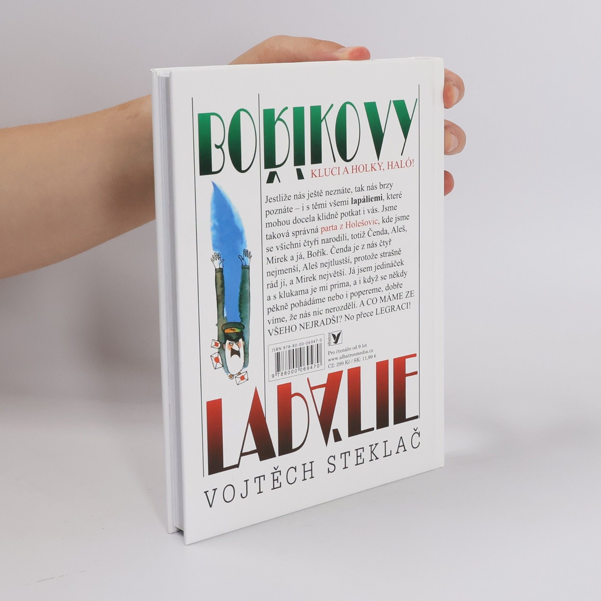 Vojtěch Steklač Boříkovi lapélie