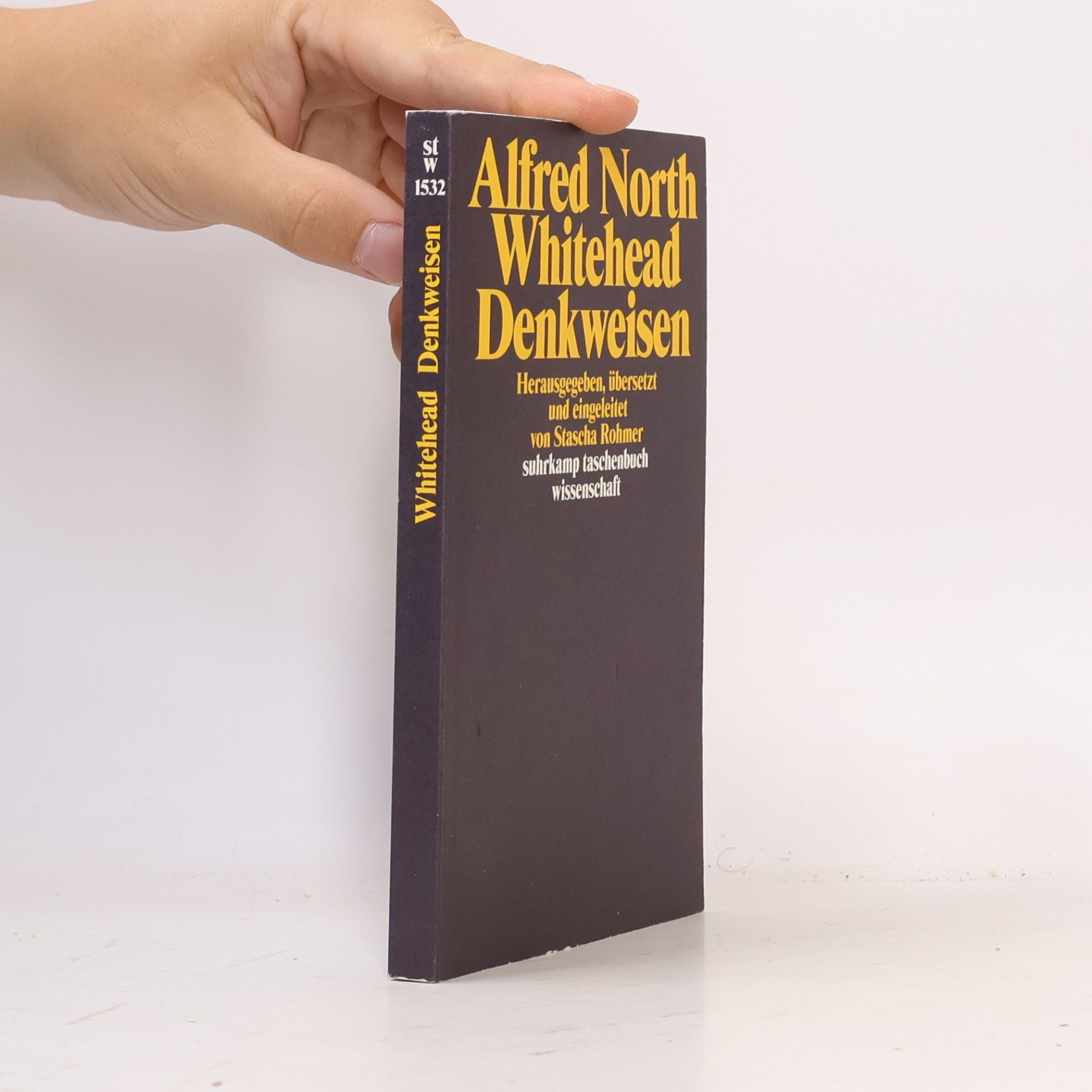 Alfred North Whitehead Suhrkamp Taschenbuch Wissenschaft - 1532: Denkweisen