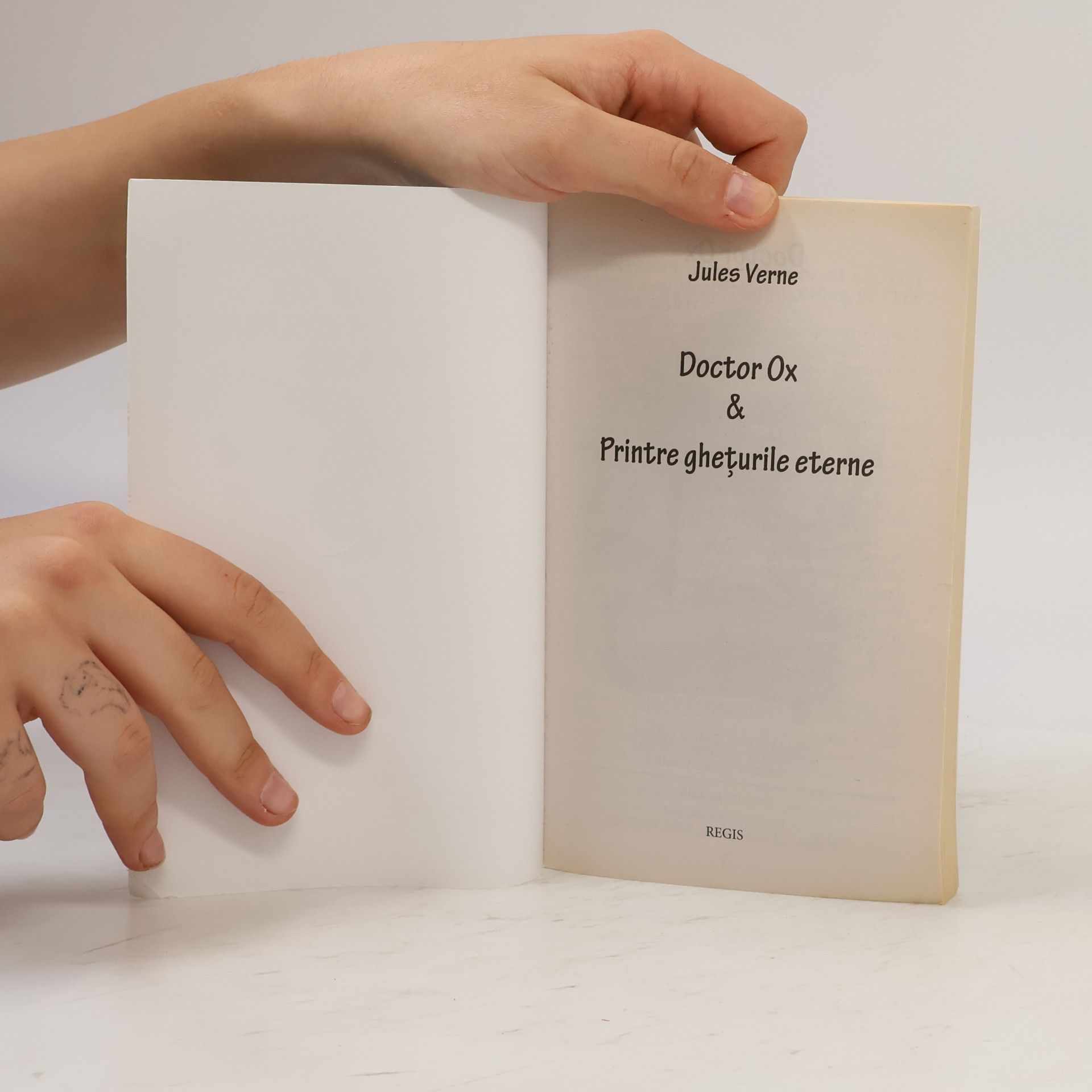 Jules Verne Doctor Ox. Printre Gheturile Eterne