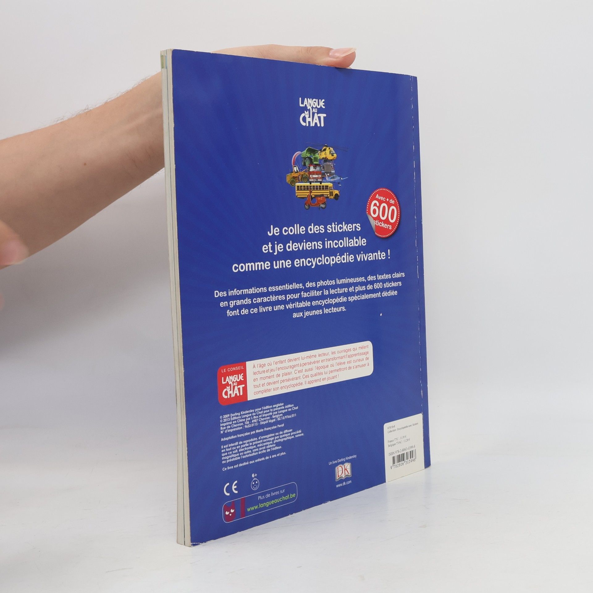 Les véhicules: Encyclopédie avec stickers - Avec + de 600 stickers