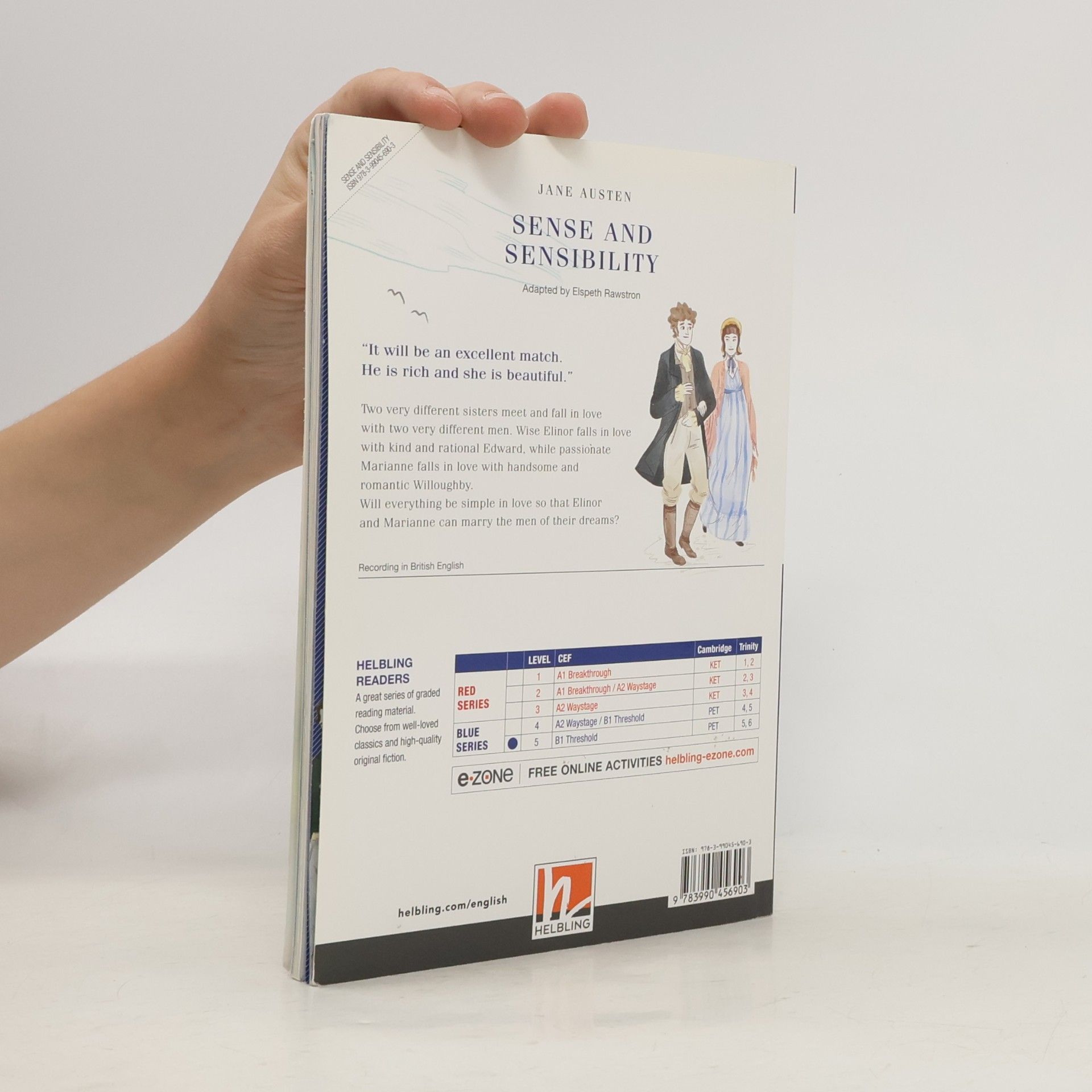 Jane Austen Helbling Readers Blue Series / Level 5: Sense and Sensibility, w. Audio-CD