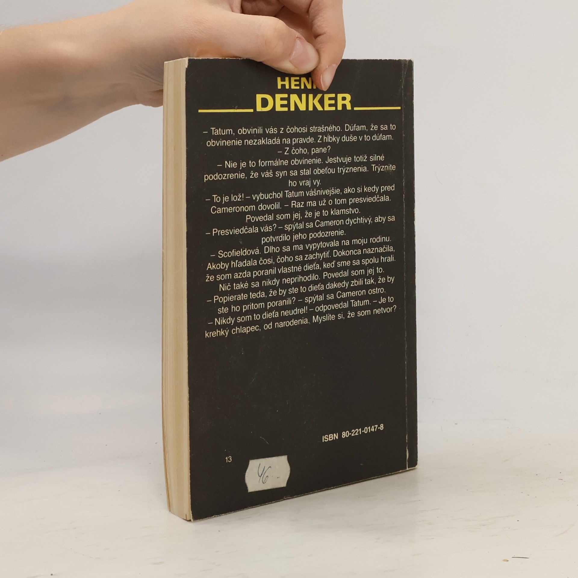 Henry Denker Diagnóza doktorky Scofieldovej