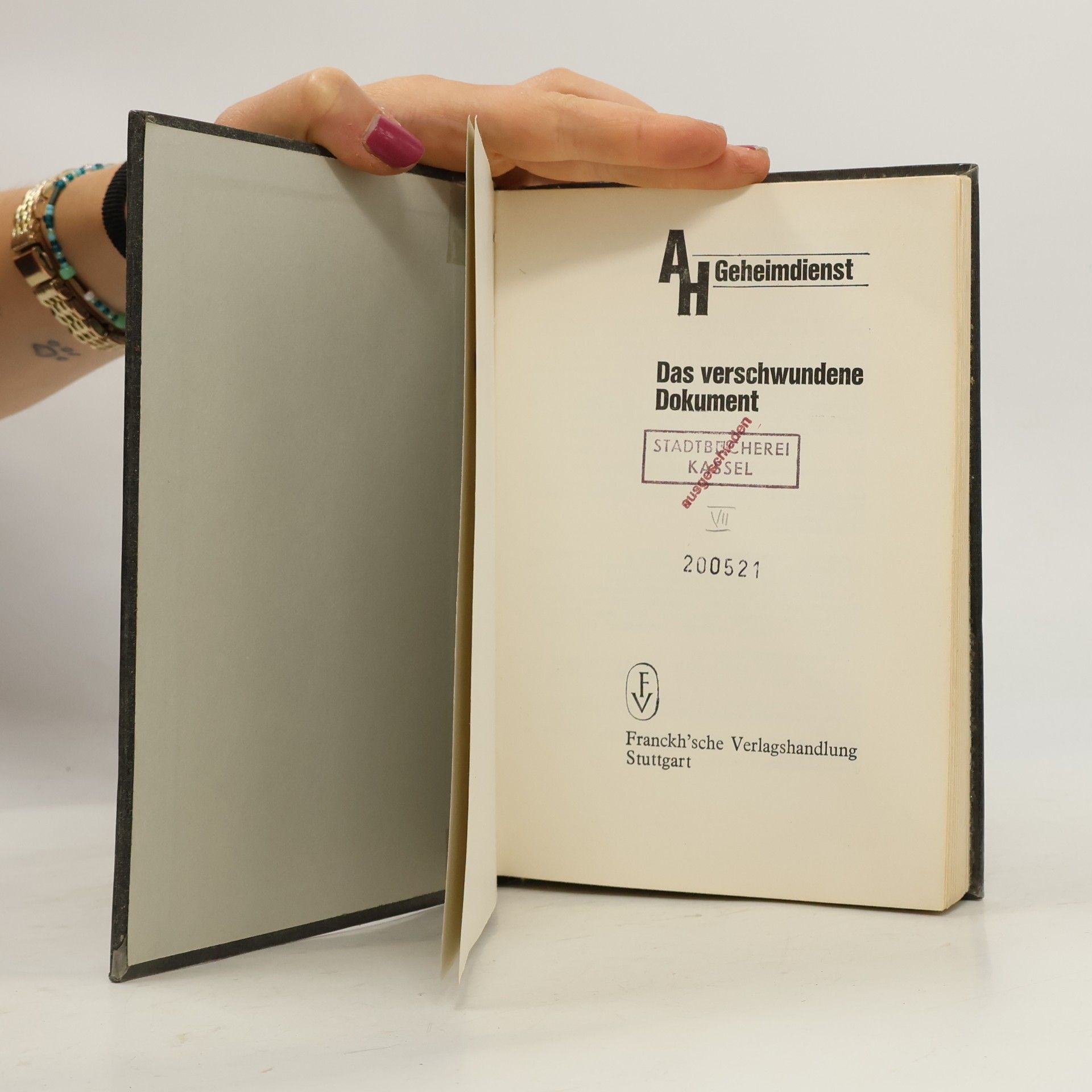Alfred Hitchcock Das verschwundene Dokument