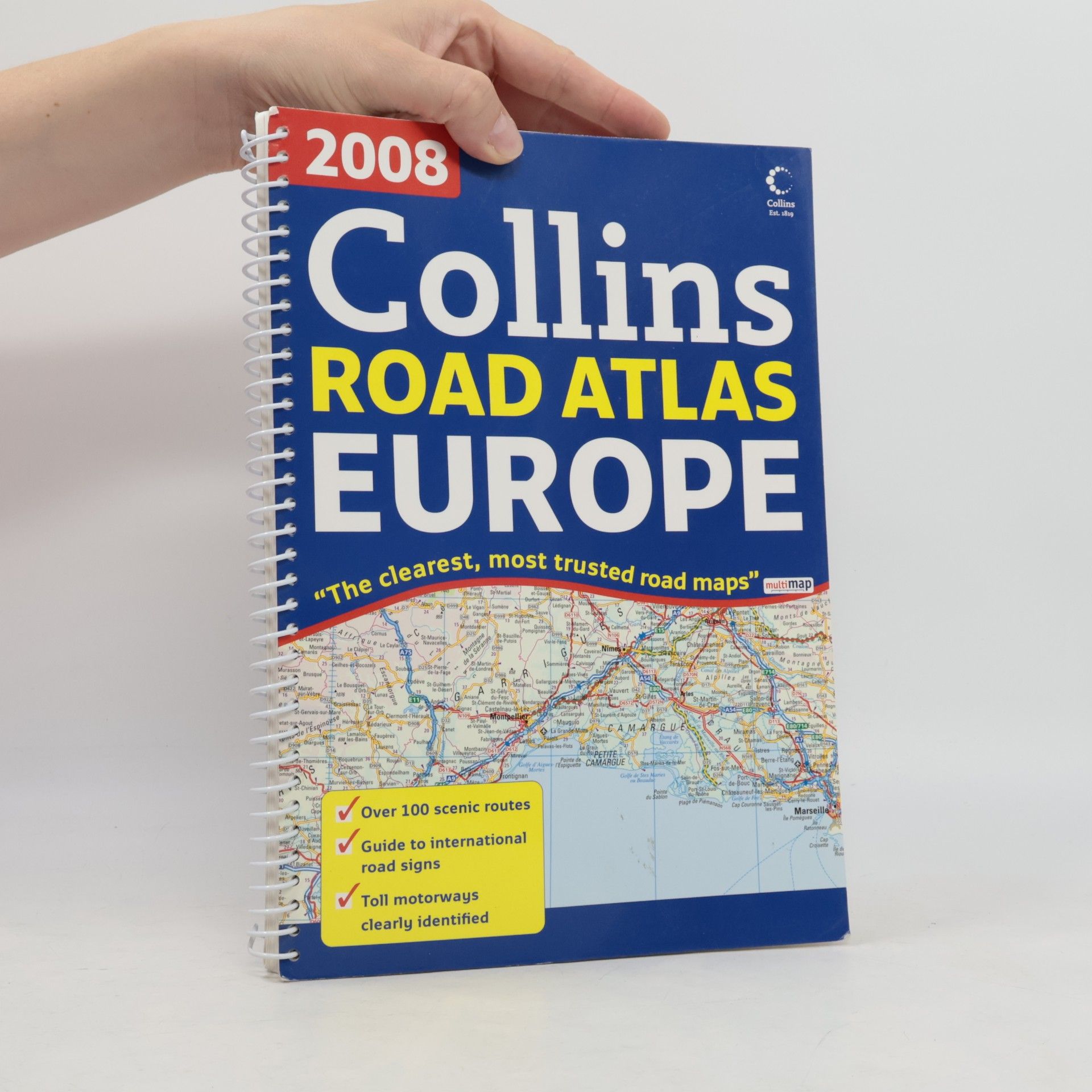 Autorenkollektiv International Road Atlases: Collins Road Atlas Europe 2008